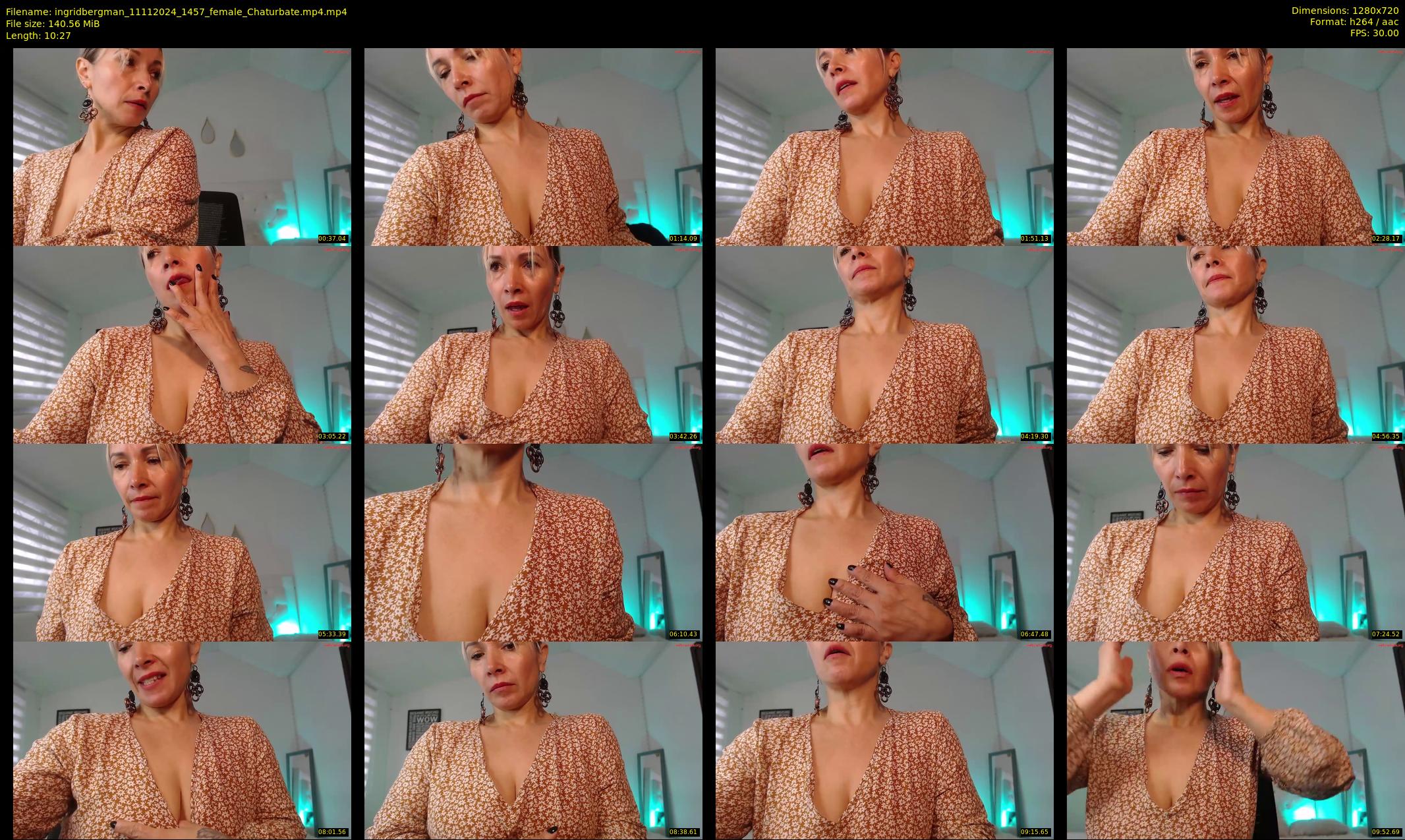 ingridbergman — 11 minute Chaturbate female cam show recording, 720p, Nov 11, 2024