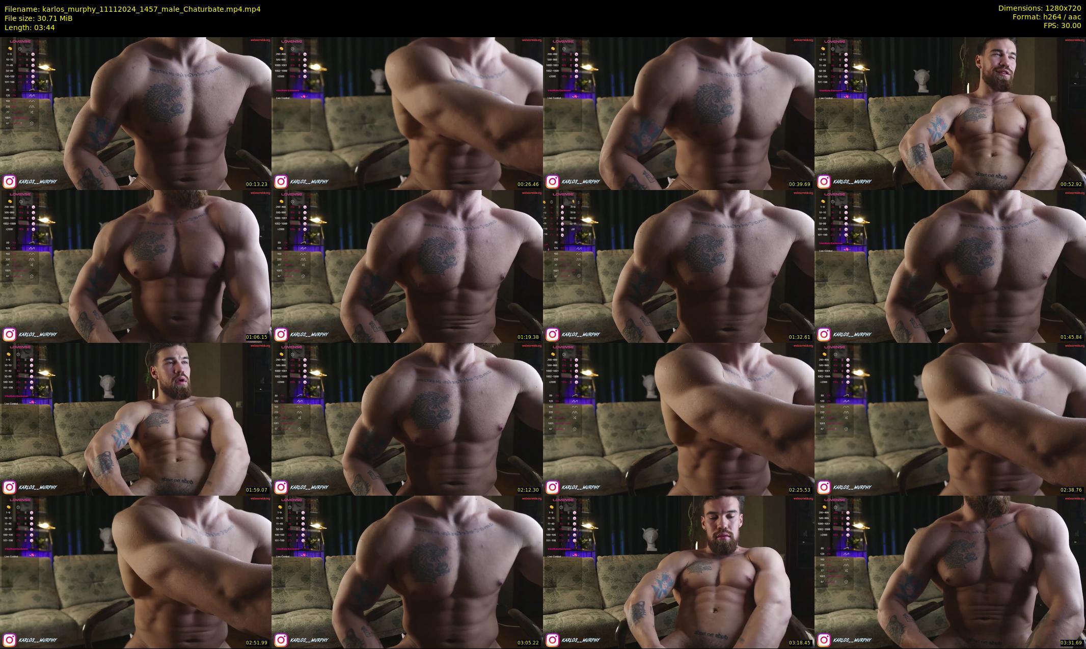 karlos_murphy — 4 minute Chaturbate male cam show recording, 720p, Nov 11, 2024