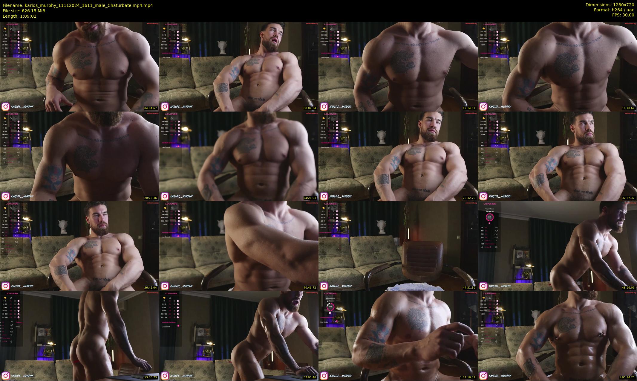 karlos_murphy — 70 minute Chaturbate male cam show recording, 720p, Nov 11, 2024