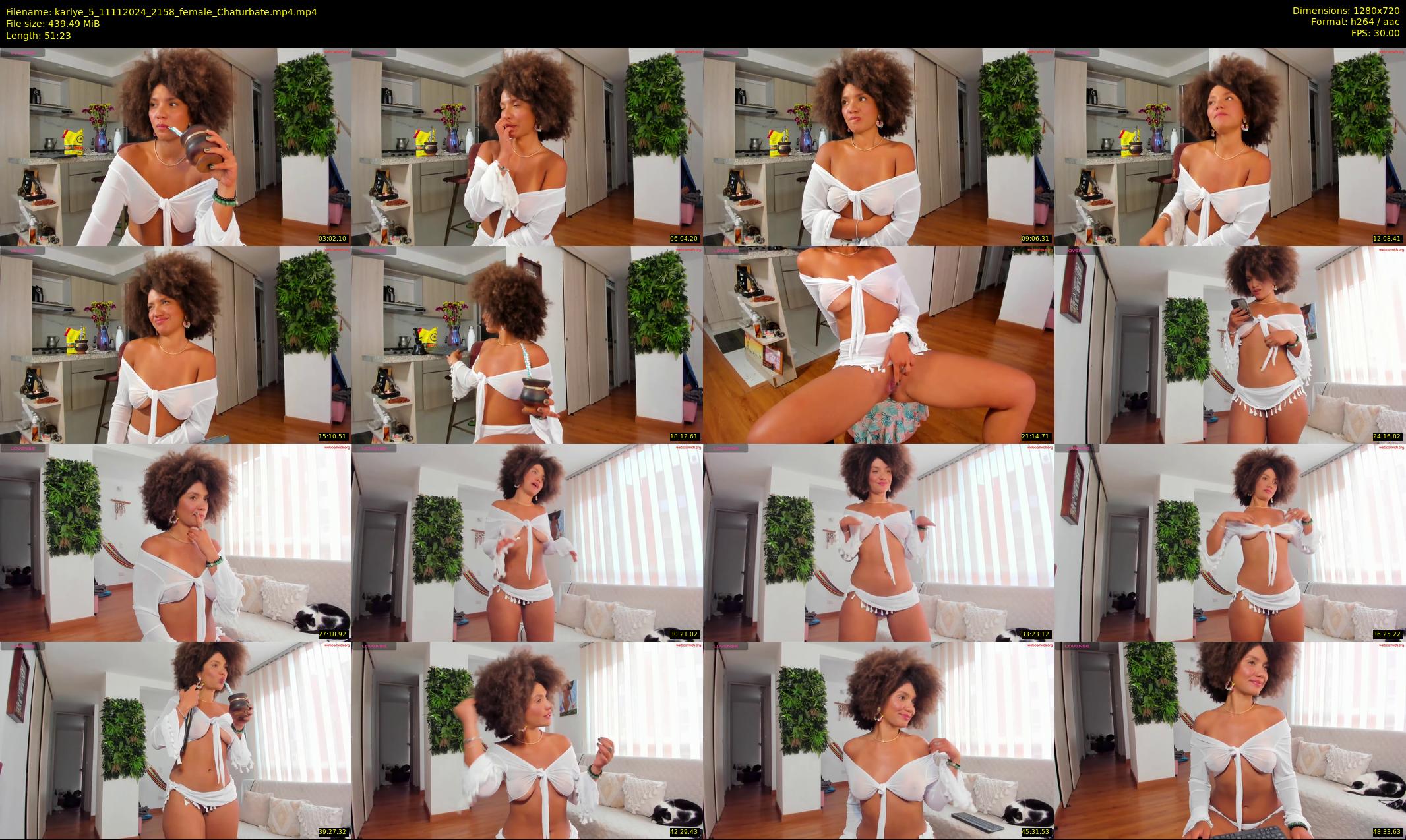 karlye_5 — 52 minute Chaturbate female cam show recording, 720p, Nov 11, 2024