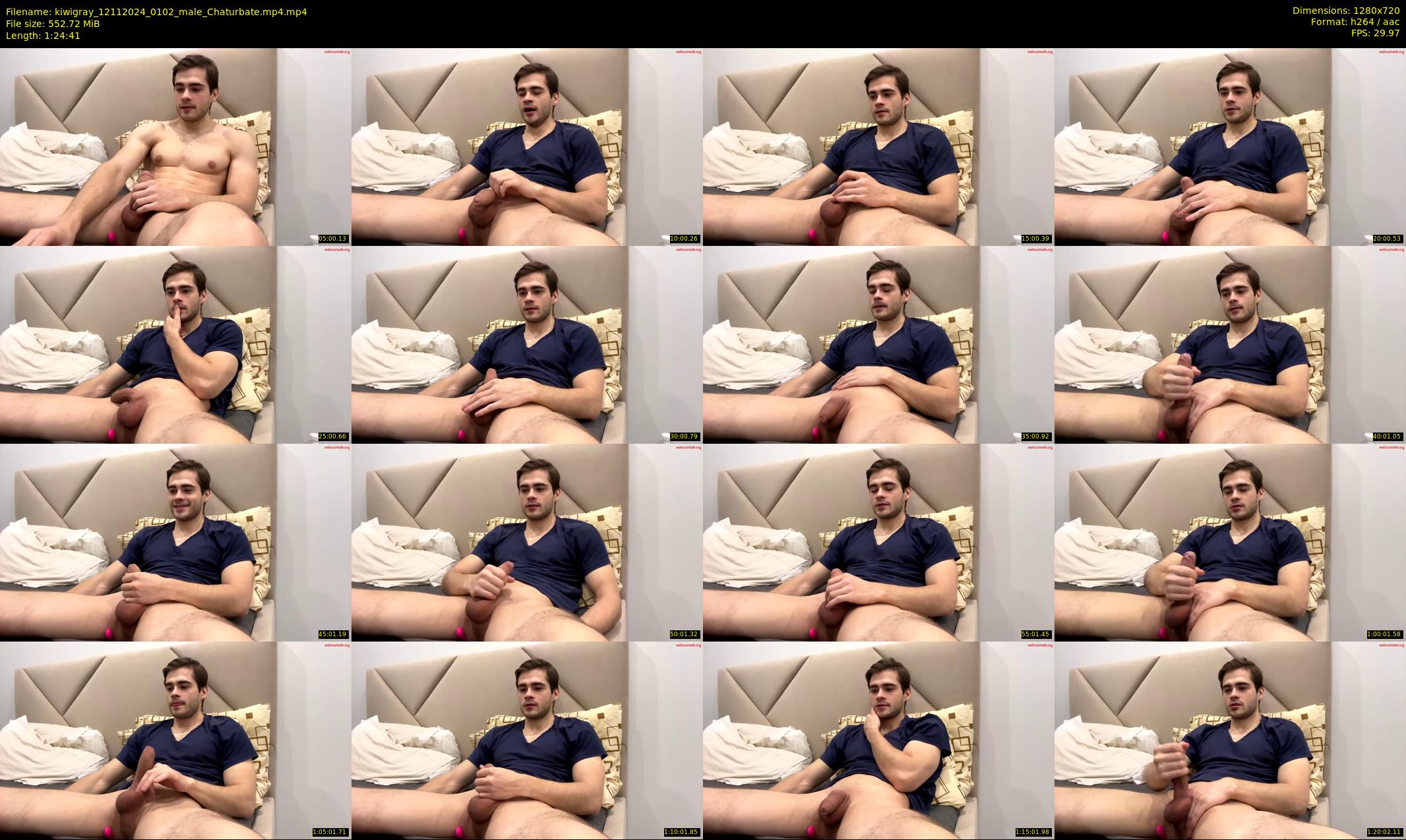 kiwigray — 85 minute Chaturbate male cam show recording, 720p, Nov 12, 2024