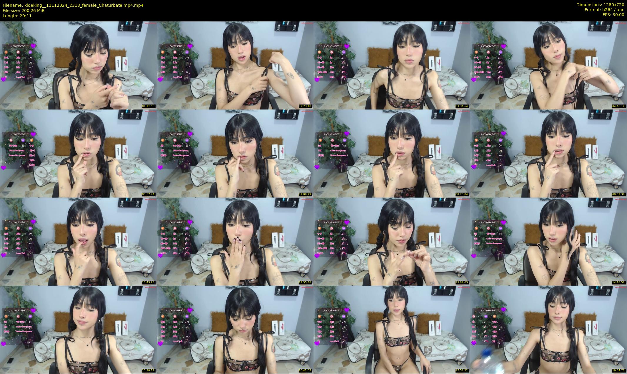 kloeking_ — 21 minute Chaturbate female cam show recording, 720p, Nov 11, 2024