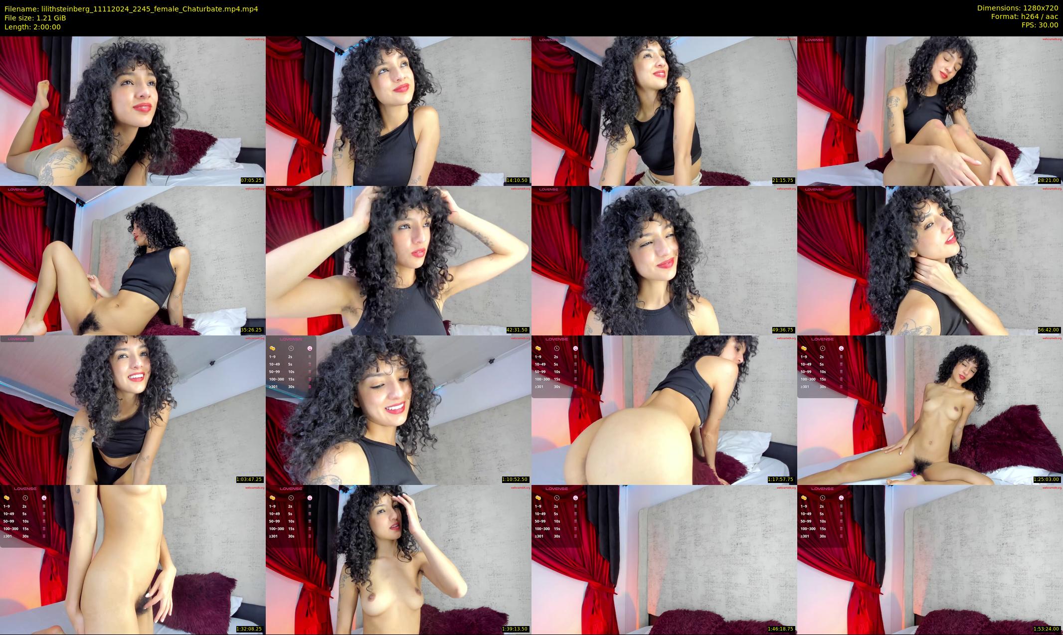 lilithsteinberg — 120 minute Chaturbate female cam show recording, 720p, Nov 11, 2024