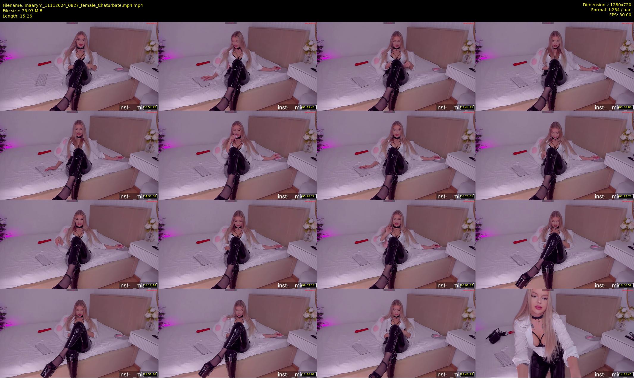 maarym — 16 minute Chaturbate couple cam show recording, 720p, Nov 11, 2024