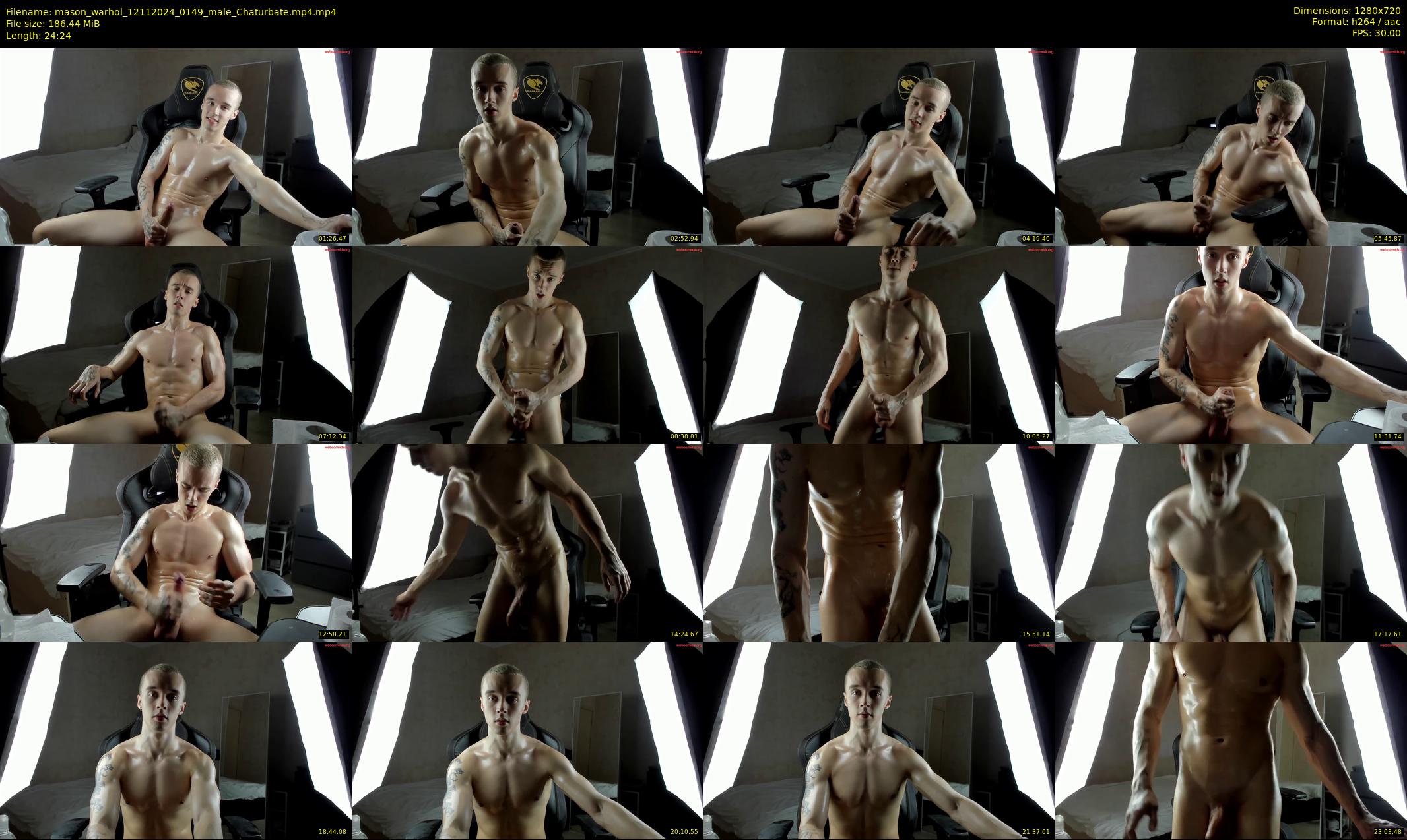 mason_warhol — 25 minute Chaturbate male cam show recording, 720p, Nov 12, 2024