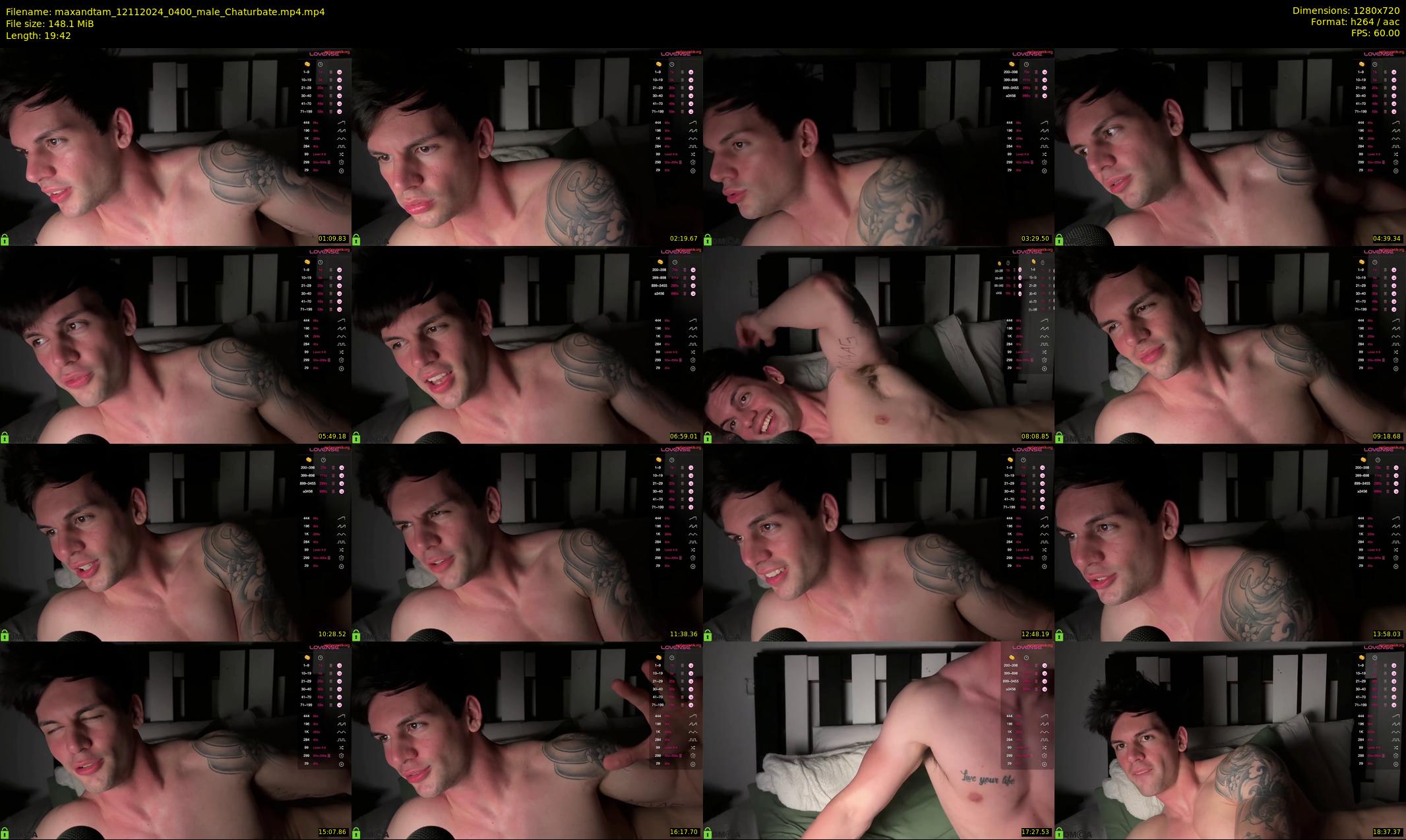 maxandtam — 20 minute Chaturbate couple cam show recording, 720p, Nov 12, 2024