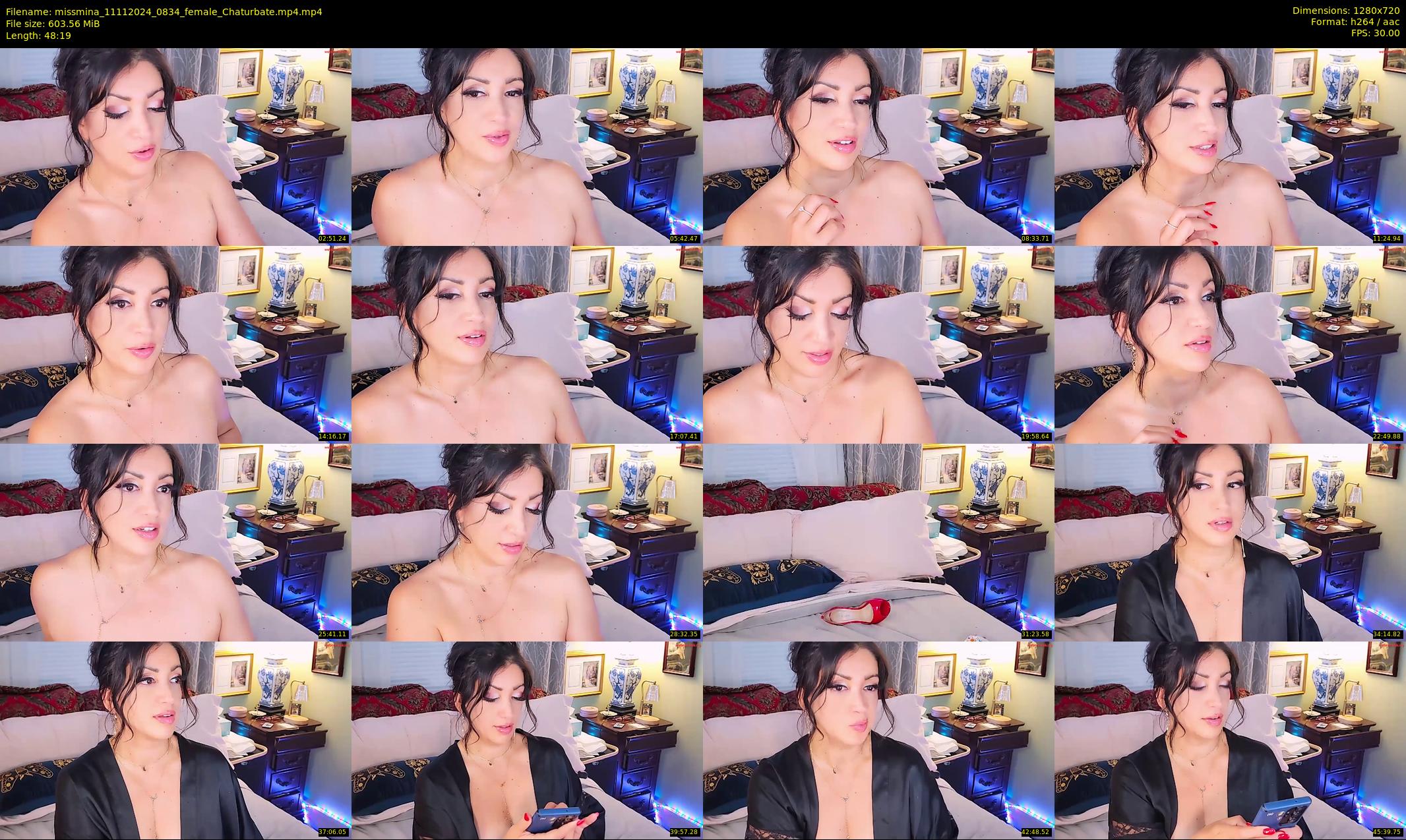 missmina — 49 minute Chaturbate female cam show recording, 720p, Nov 11, 2024