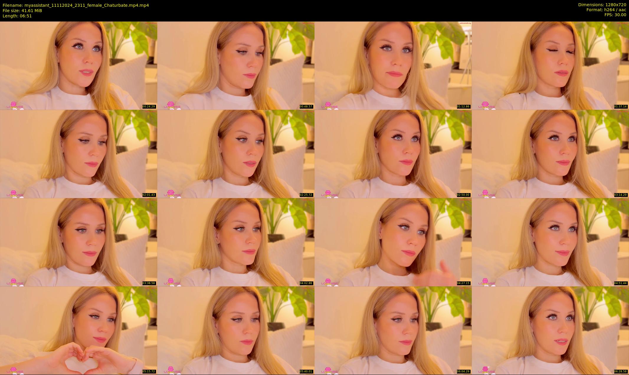 myassistant — 7 minute Chaturbate female cam show recording, 720p, Nov 11, 2024