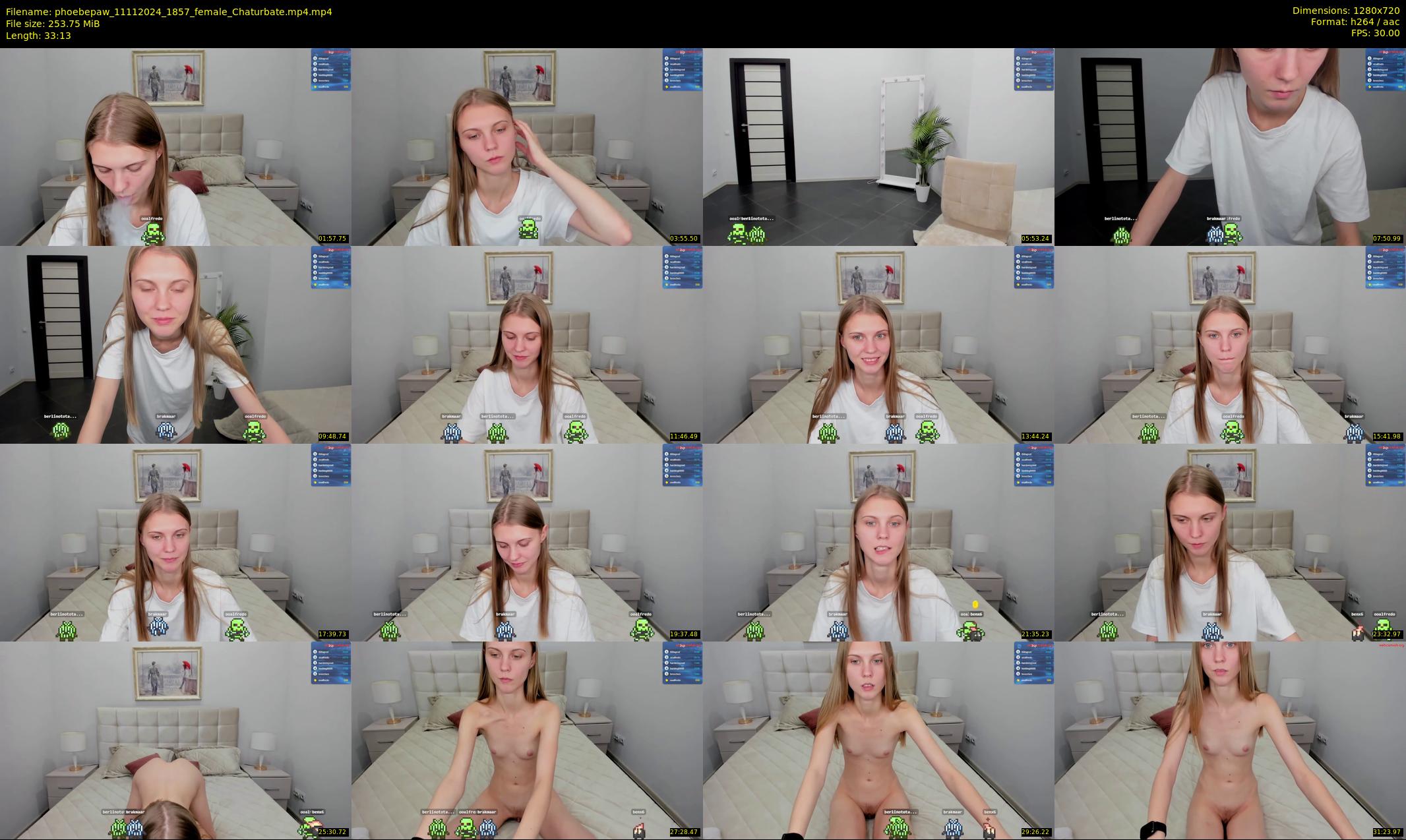 phoebepaw — 34 minute Chaturbate female cam show recording, 720p, Nov 11, 2024