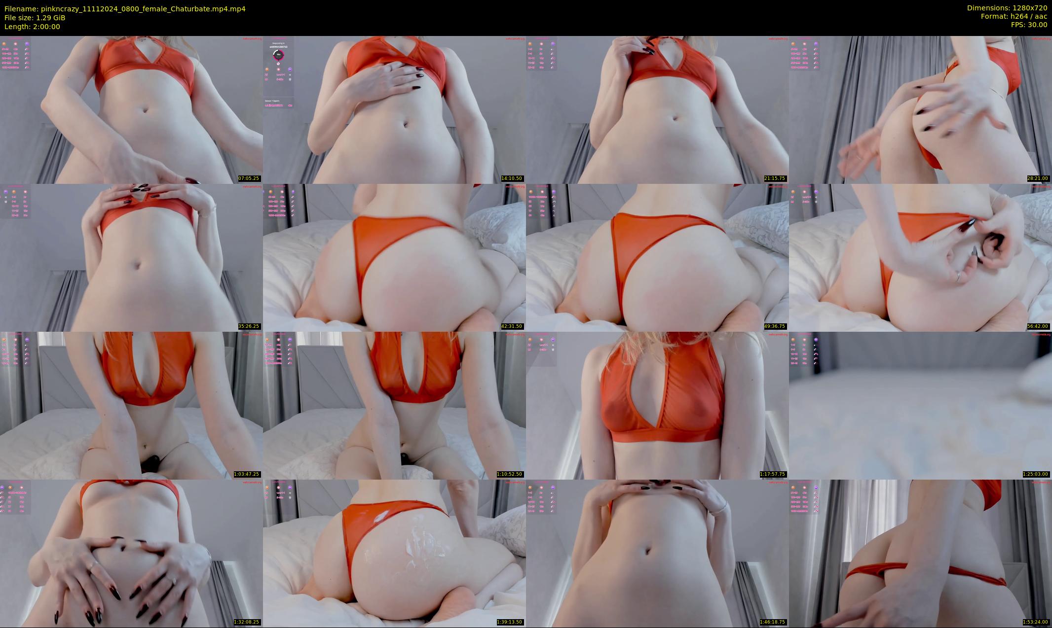 pinkncrazy — 120 minute Chaturbate female cam show recording, 720p, Nov 11, 2024