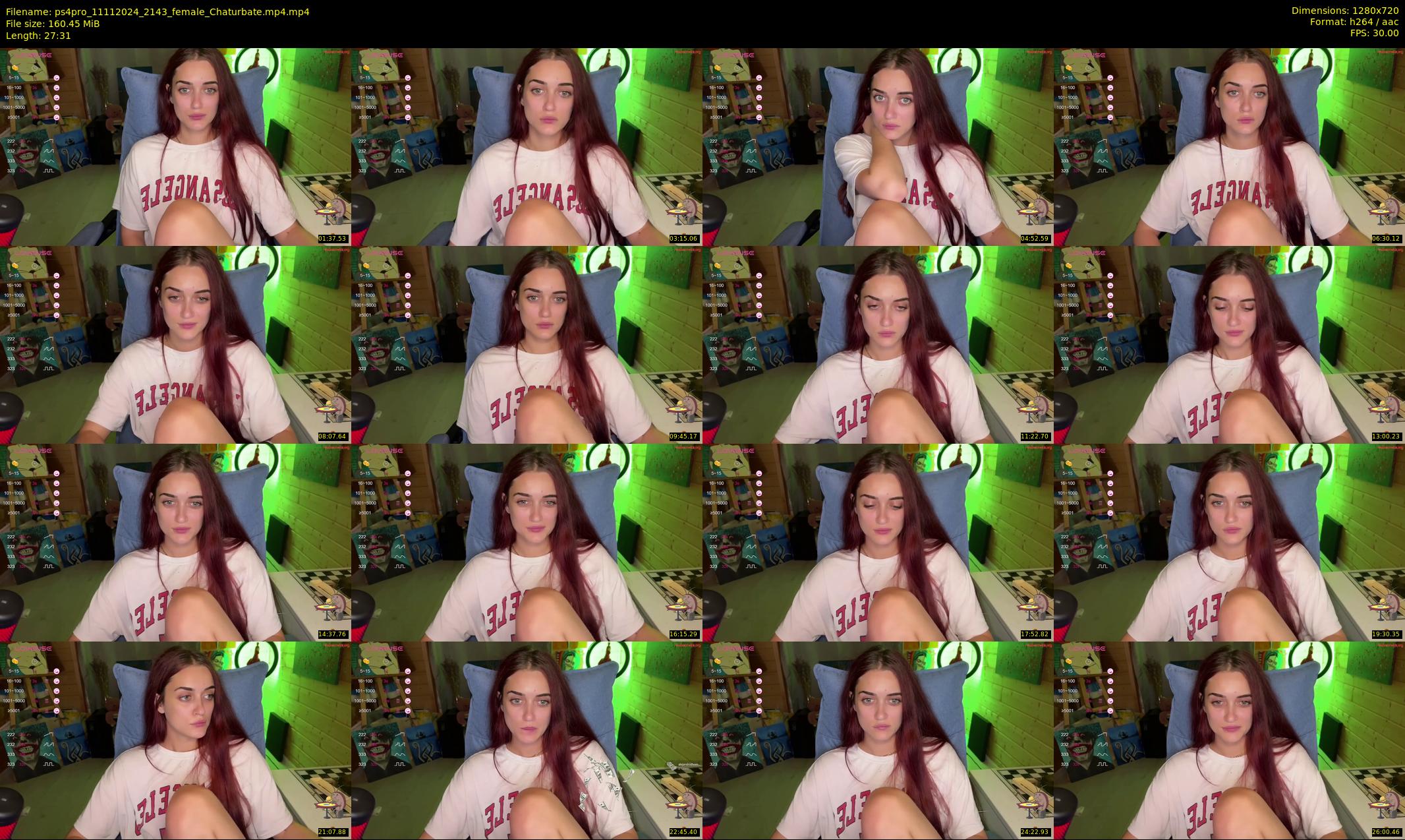 ps4pro — 28 minute Chaturbate female cam show recording, 720p, Nov 11, 2024