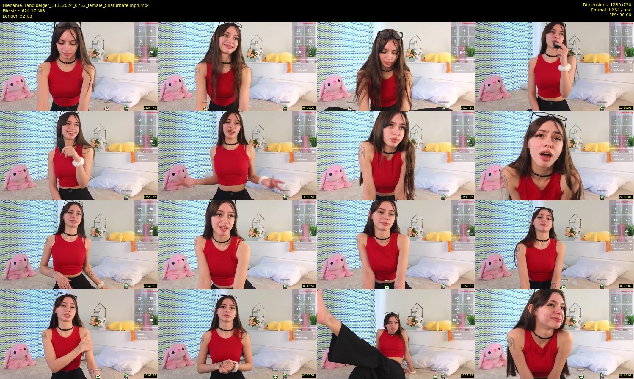 randibelger — 53 minute Chaturbate female cam show recording, 720p, Nov 11, 2024