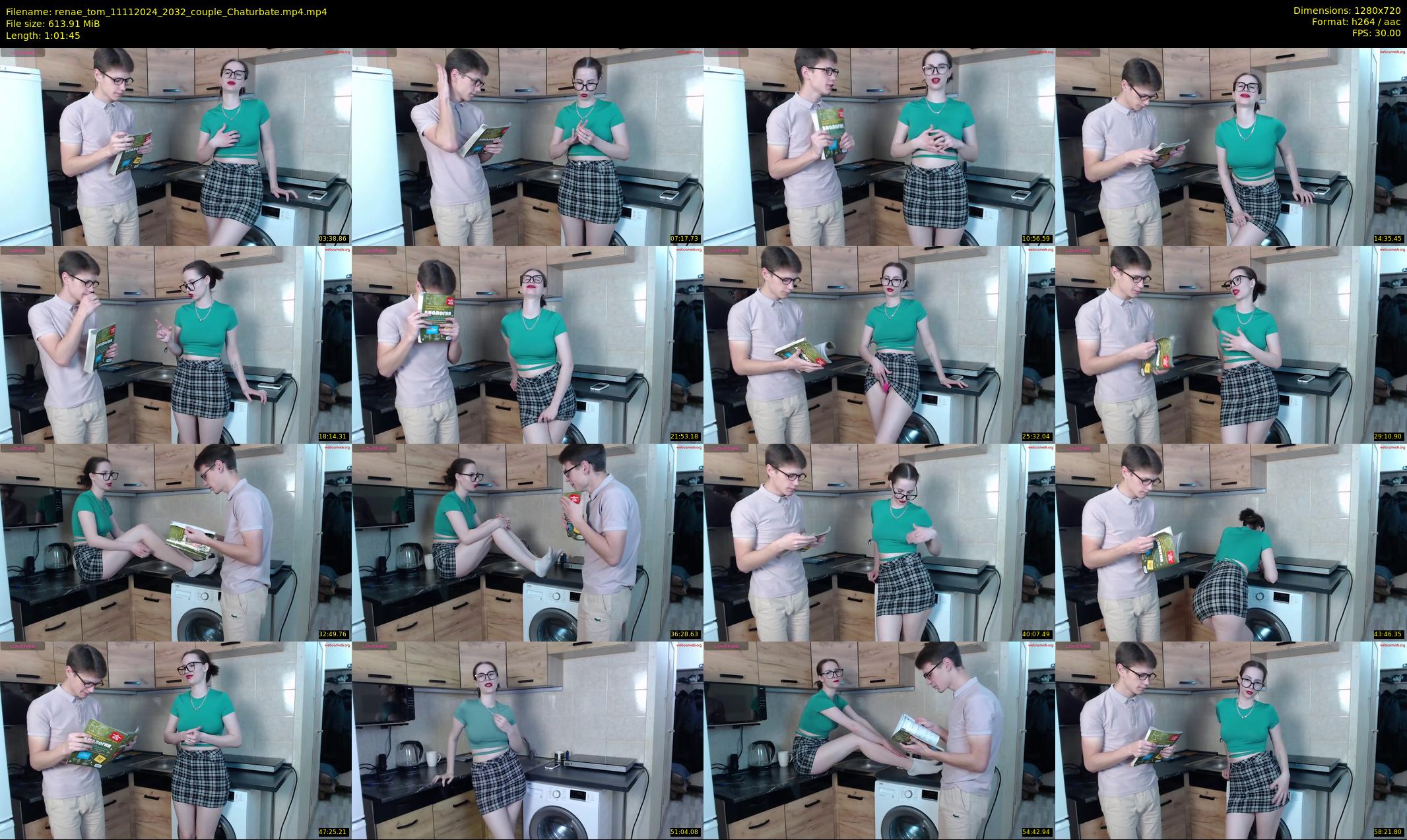 renae_tom — 62 minute Chaturbate couple cam show recording, 720p, Nov 11, 2024