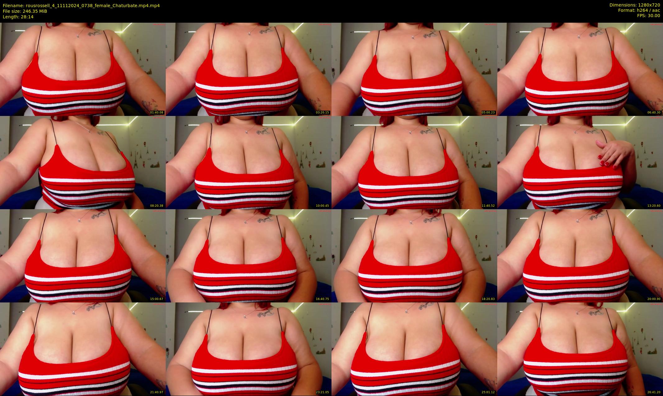 rousrossell_4 — 29 minute Chaturbate female cam show recording, 720p, Nov 11, 2024