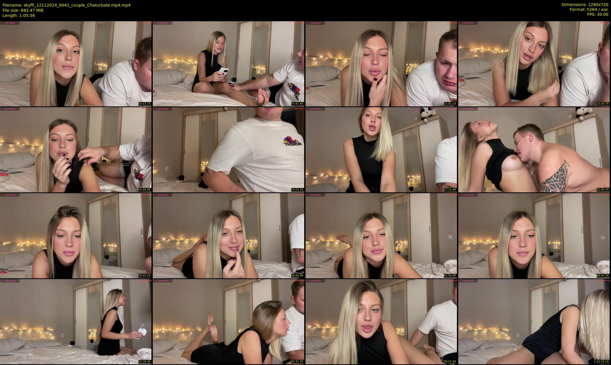 skyffi — 66 minute Chaturbate couple cam show recording, 720p, Nov 12, 2024