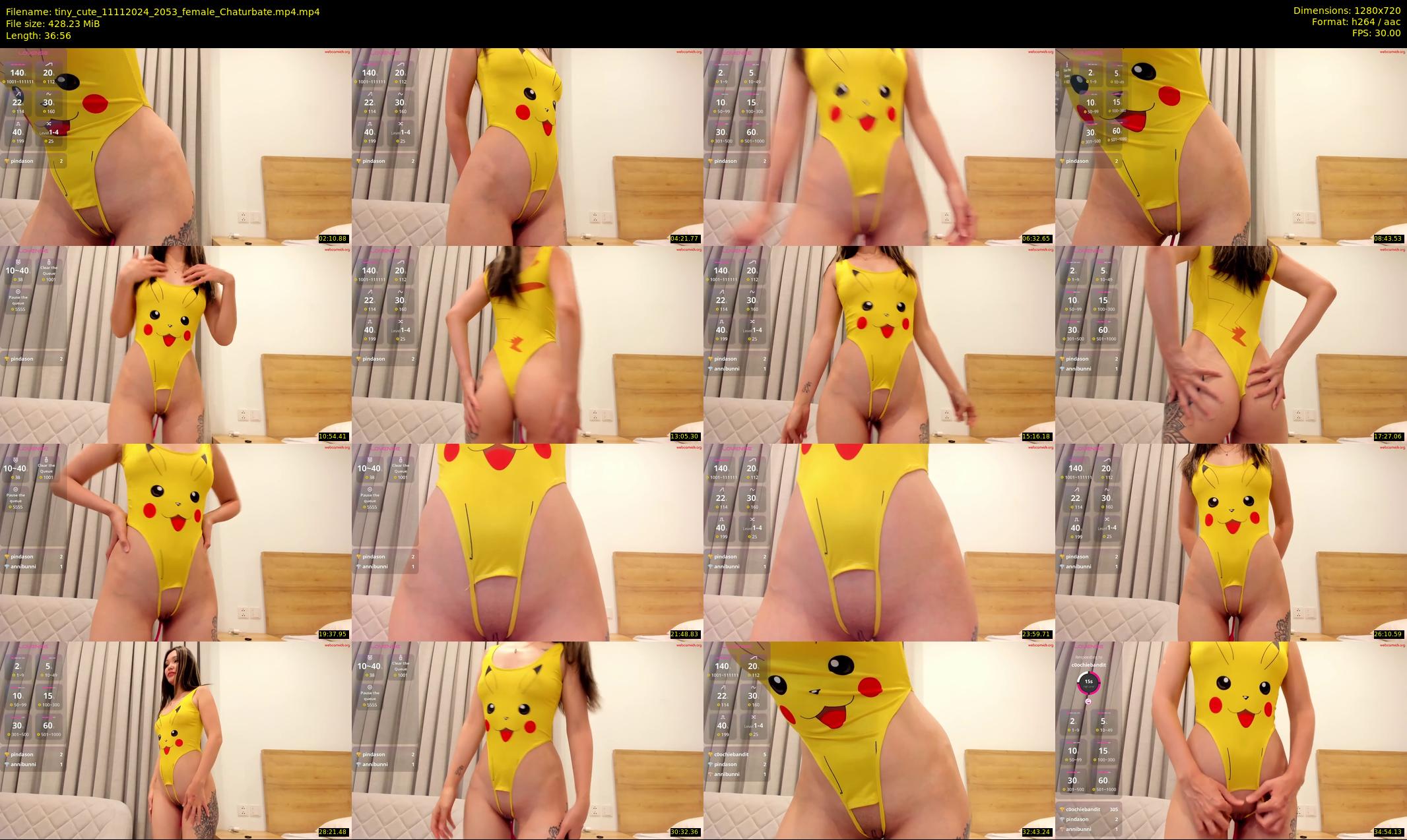 tiny_cute — 37 minute Chaturbate female cam show recording, 720p, Nov 11, 2024