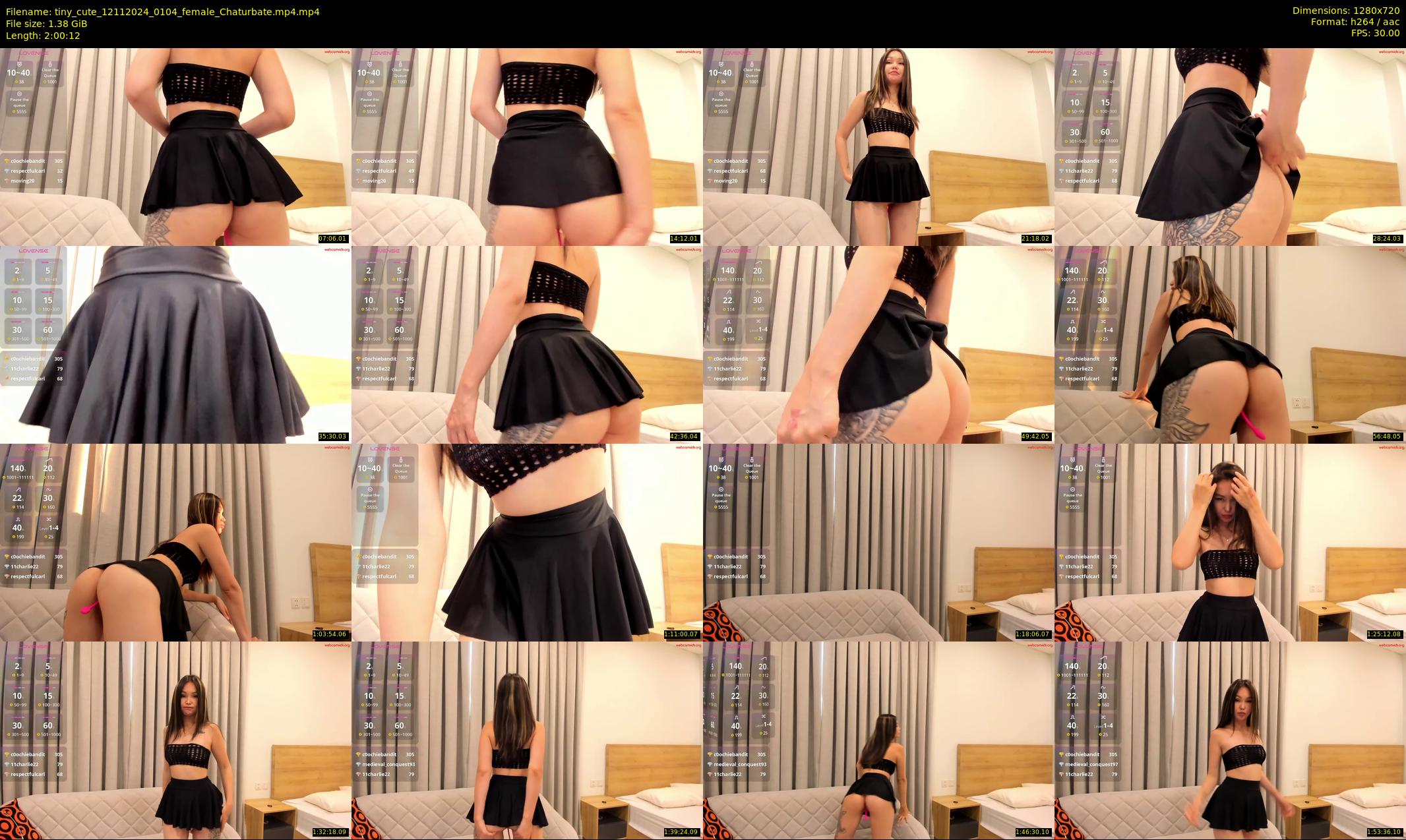 tiny_cute — 121 minute Chaturbate female cam show recording, 720p, Nov 12, 2024
