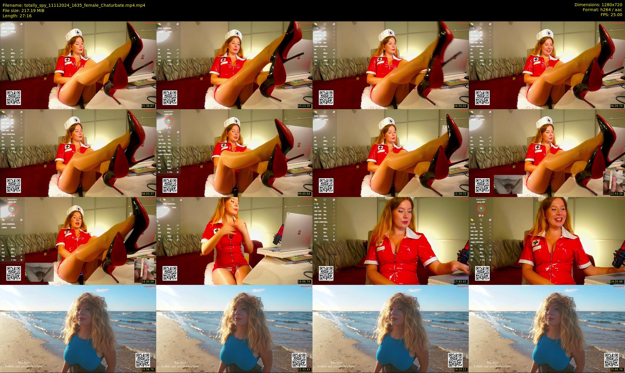 totally_spy — 28 minute Chaturbate female cam show recording, 720p, Nov 11, 2024