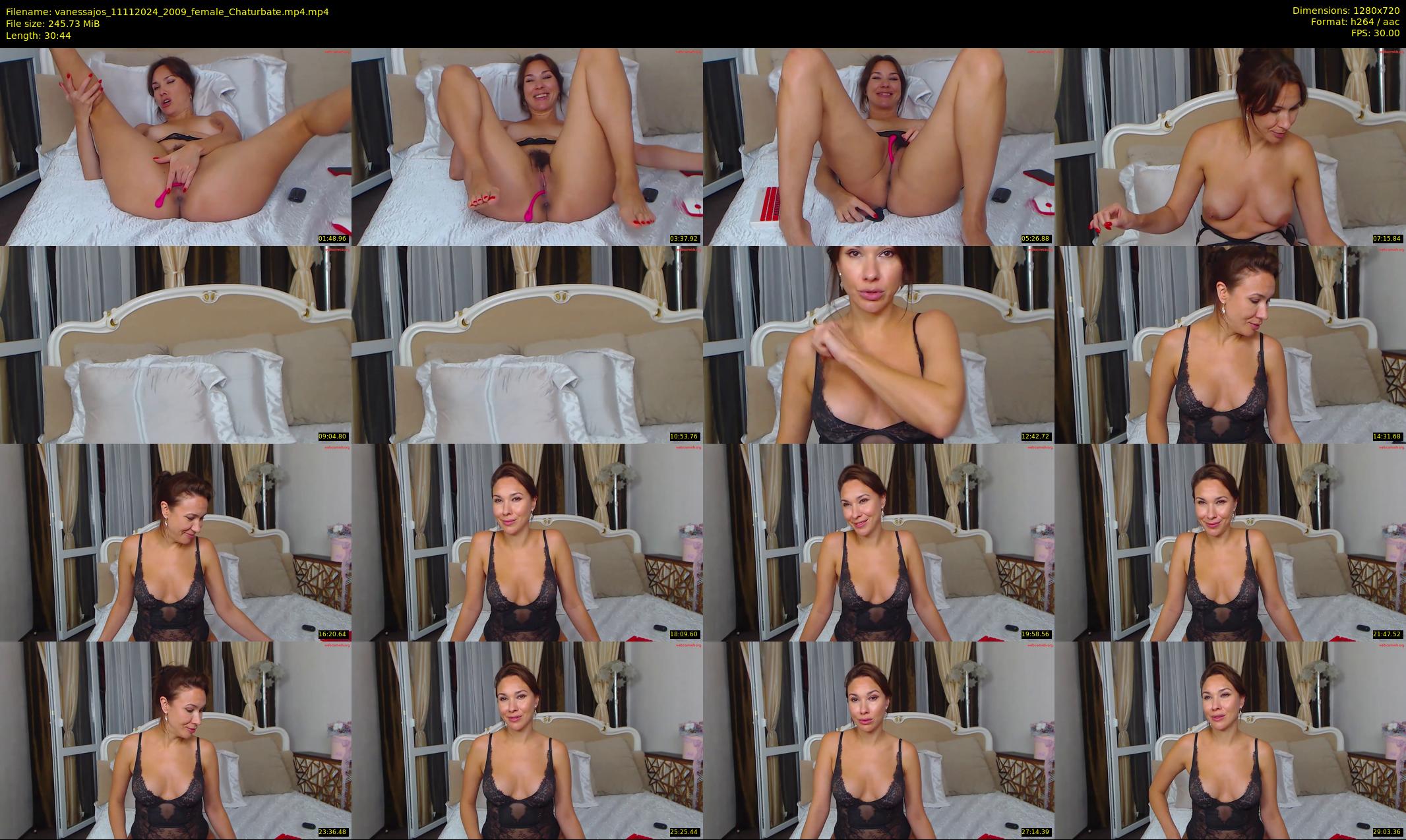 vanessajos — 31 minute Chaturbate female cam show recording, 720p, Nov 11, 2024