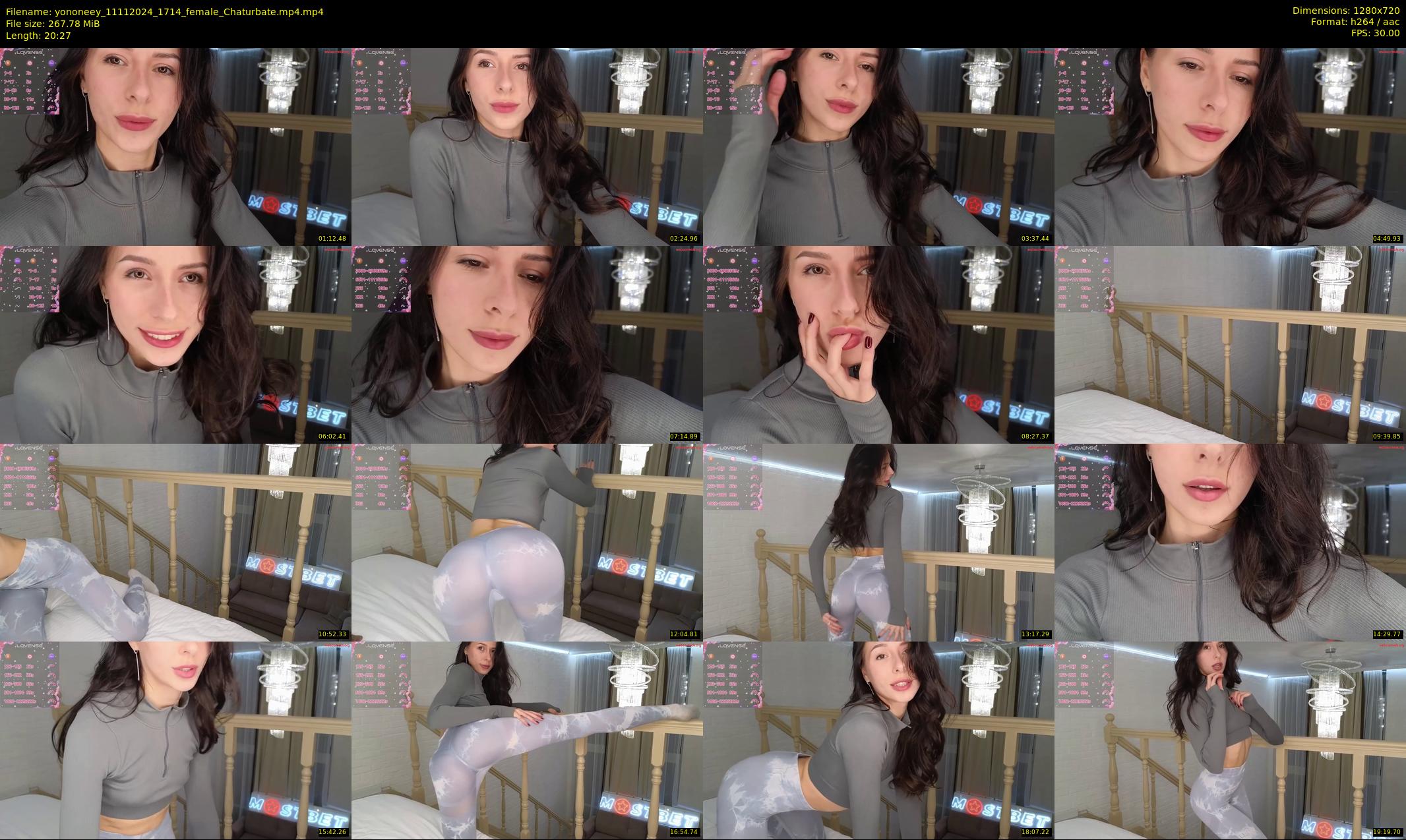 yononeey — 21 minute Chaturbate female cam show recording, 720p, Nov 11, 2024