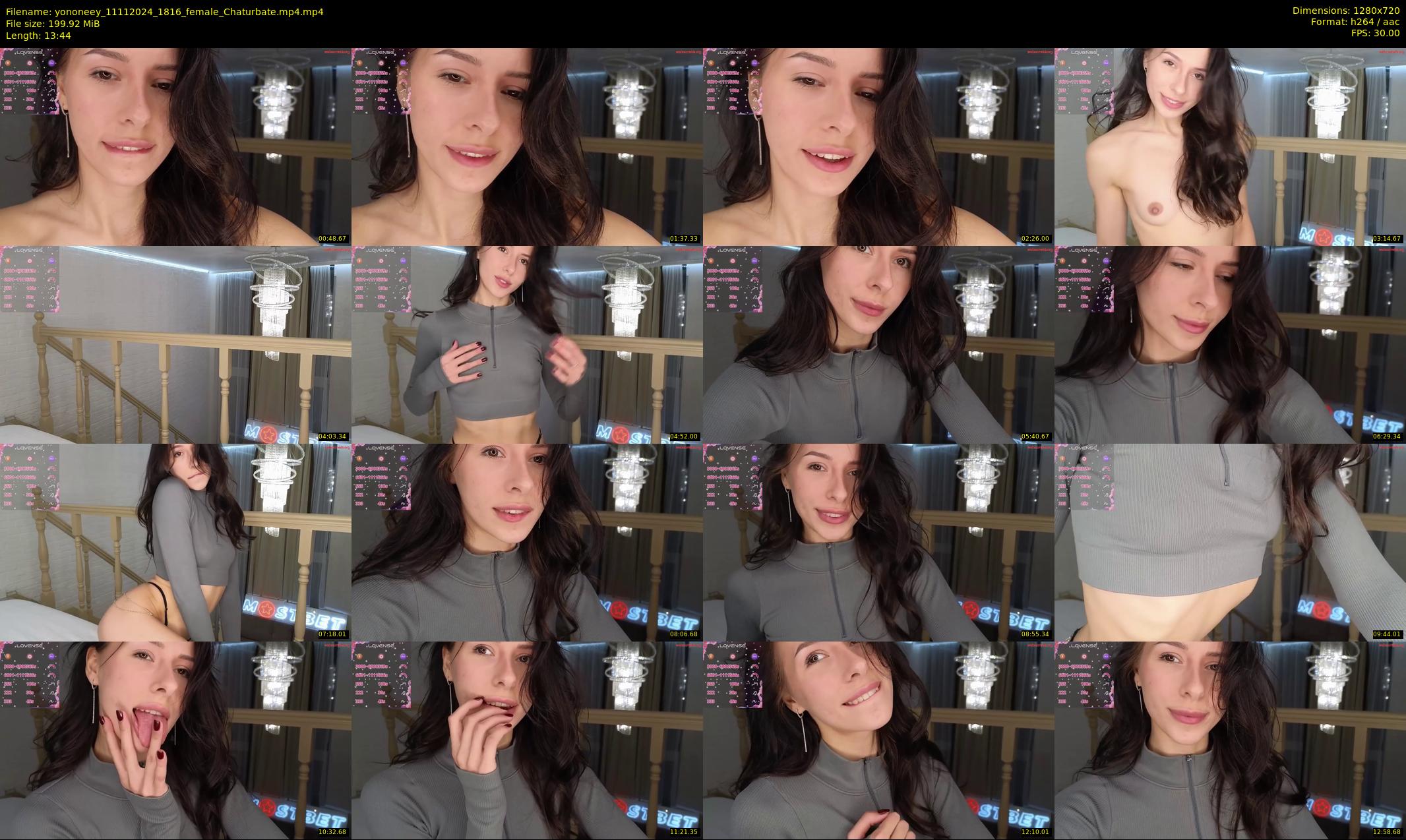 yononeey — 14 minute Chaturbate female cam show recording, 720p, Nov 11, 2024