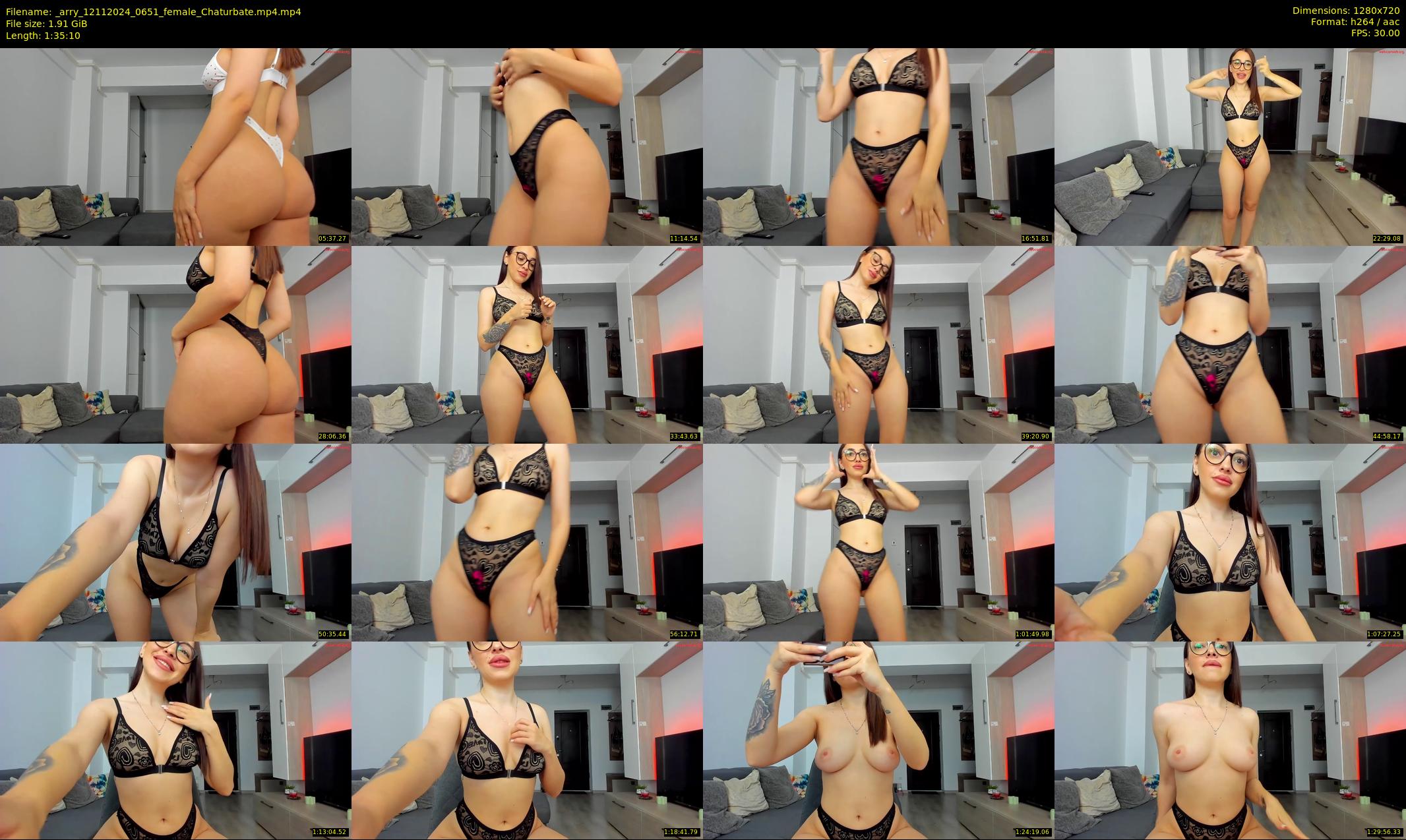 _arry — 96 minute Chaturbate female cam show recording, 720p, Nov 12, 2024