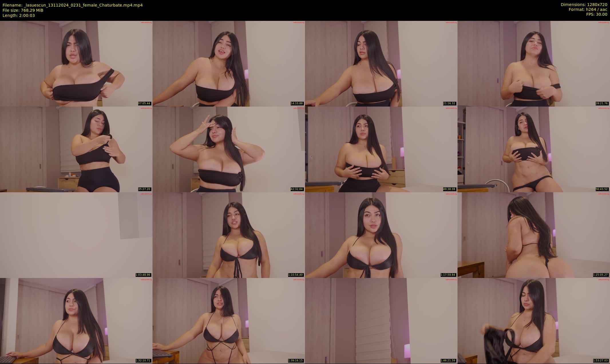 _lasuescun — 121 minute Chaturbate female cam show recording, 720p, Nov 13, 2024