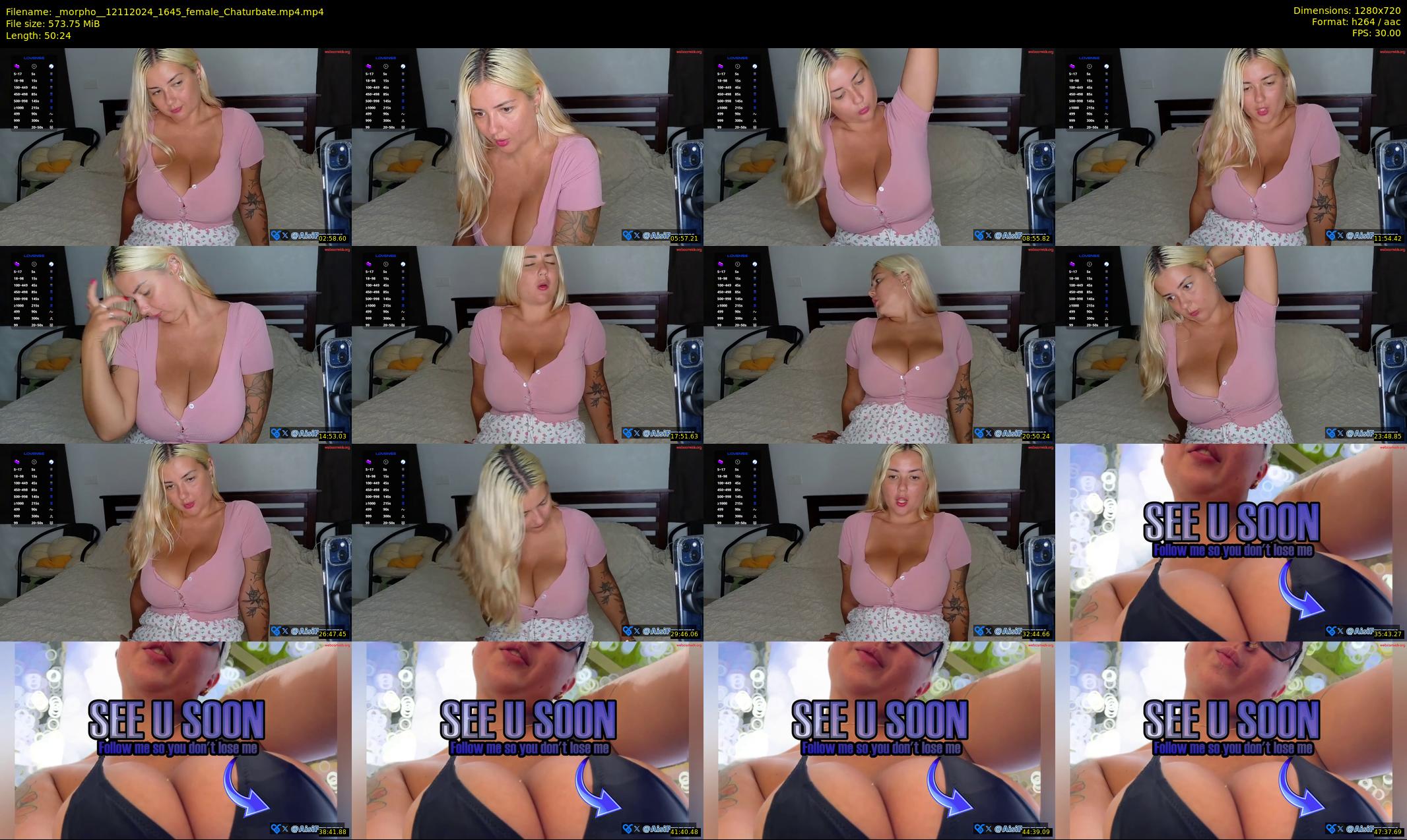 _morpho_ — 51 minute Chaturbate female cam show recording, 720p, Nov 12, 2024