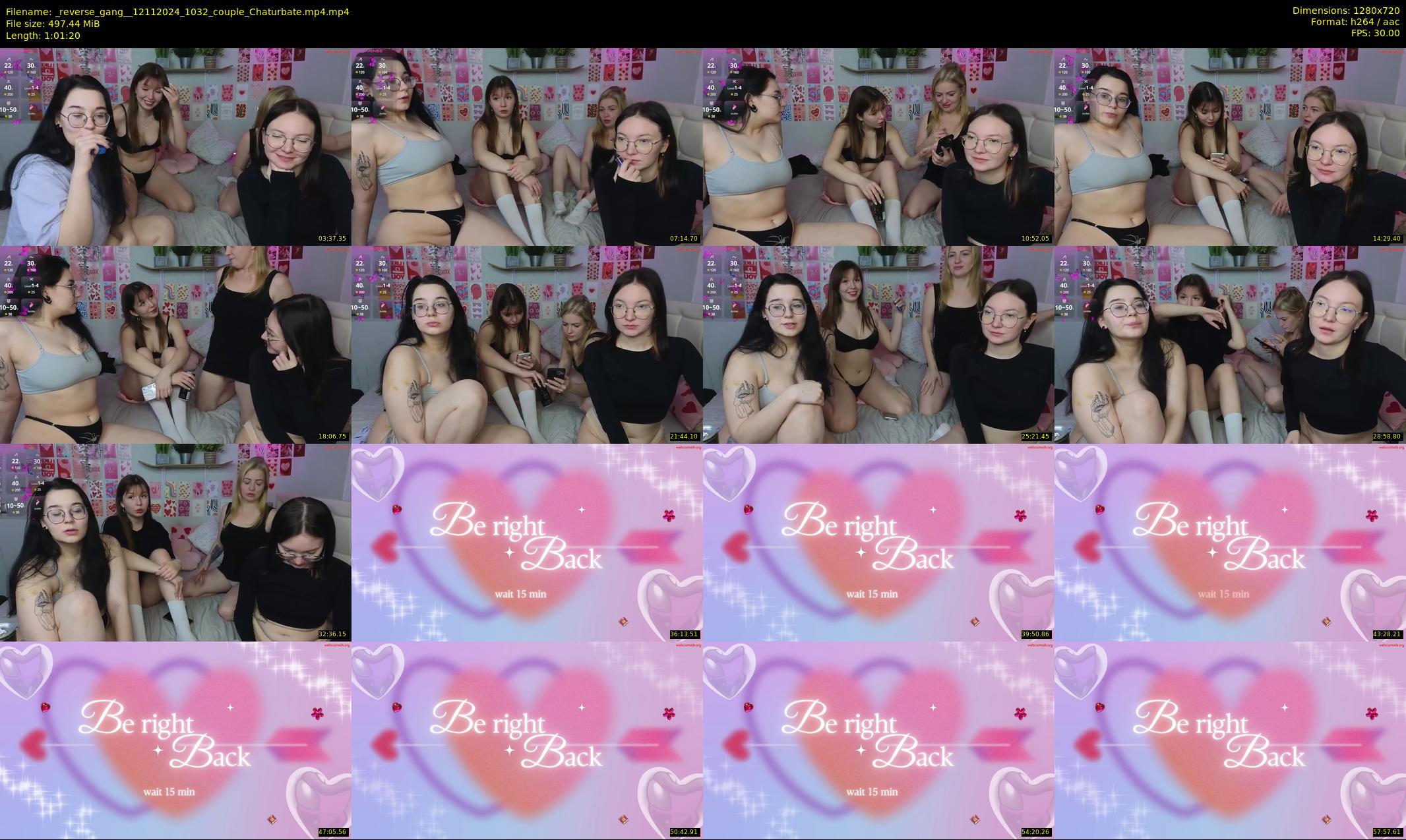 _reverse_gang_ — 62 minute Chaturbate couple cam show recording, 720p, Nov 12, 2024