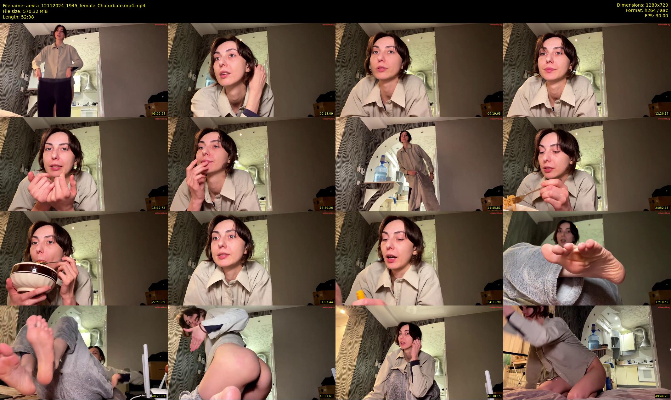 aevra — 53 minute Chaturbate female cam show recording, 720p, Nov 12, 2024