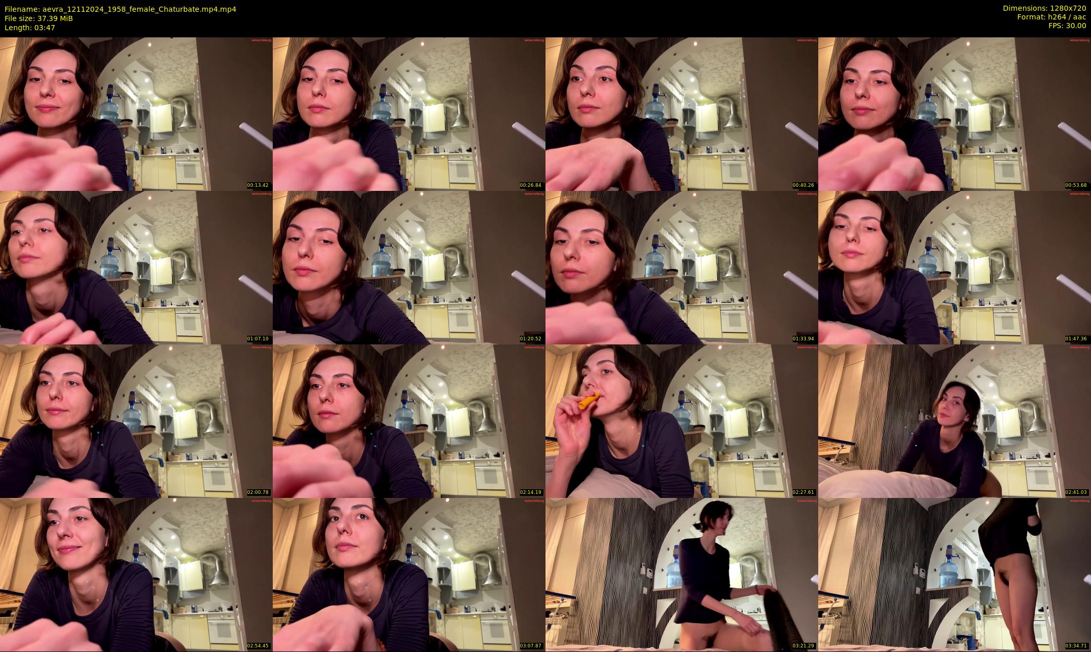 aevra — 4 minute Chaturbate female cam show recording, 720p, Nov 12, 2024
