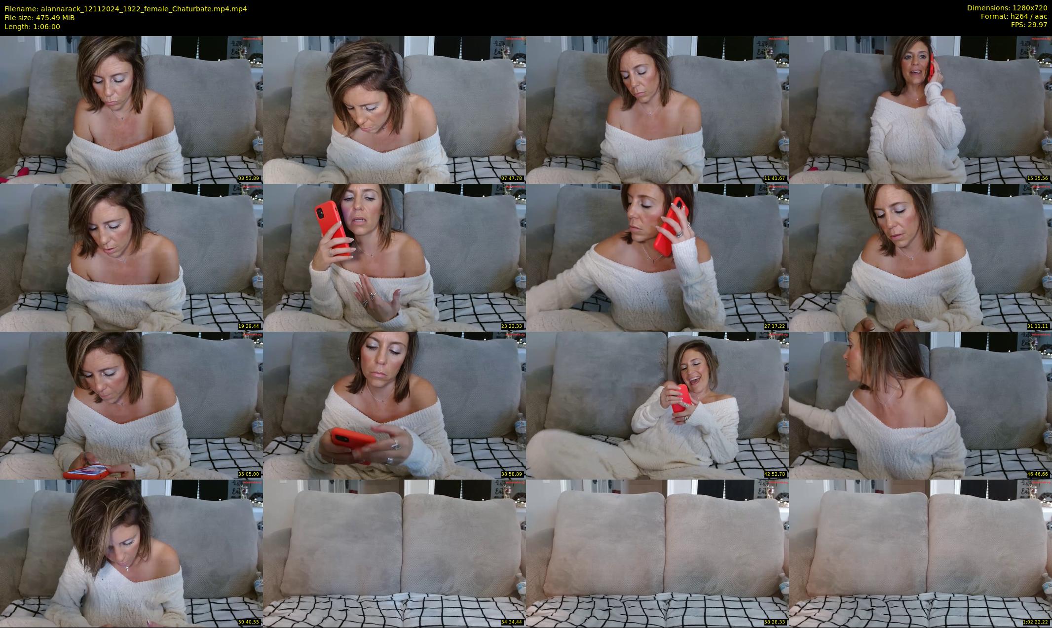alannarack — 66 minute Chaturbate female cam show recording, 720p, Nov 12, 2024