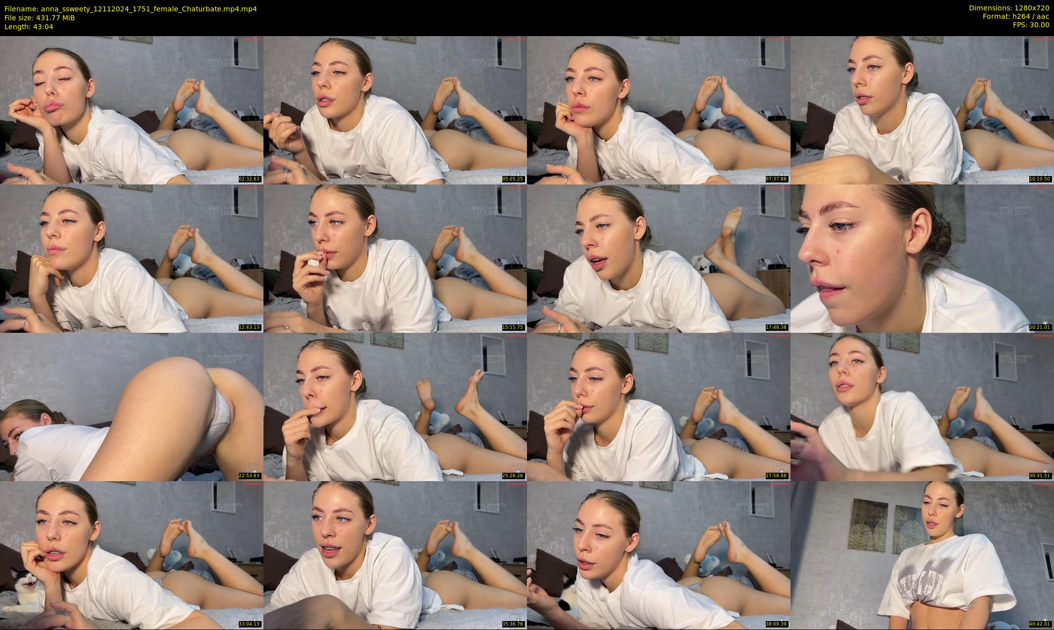 anna_ssweety — 44 minute Chaturbate female cam show recording, 720p, Nov 12, 2024