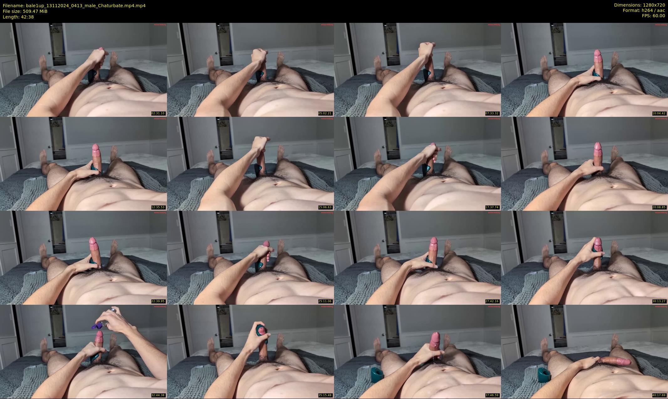 bale1up — 43 minute Chaturbate male cam show recording, 720p, Nov 13, 2024