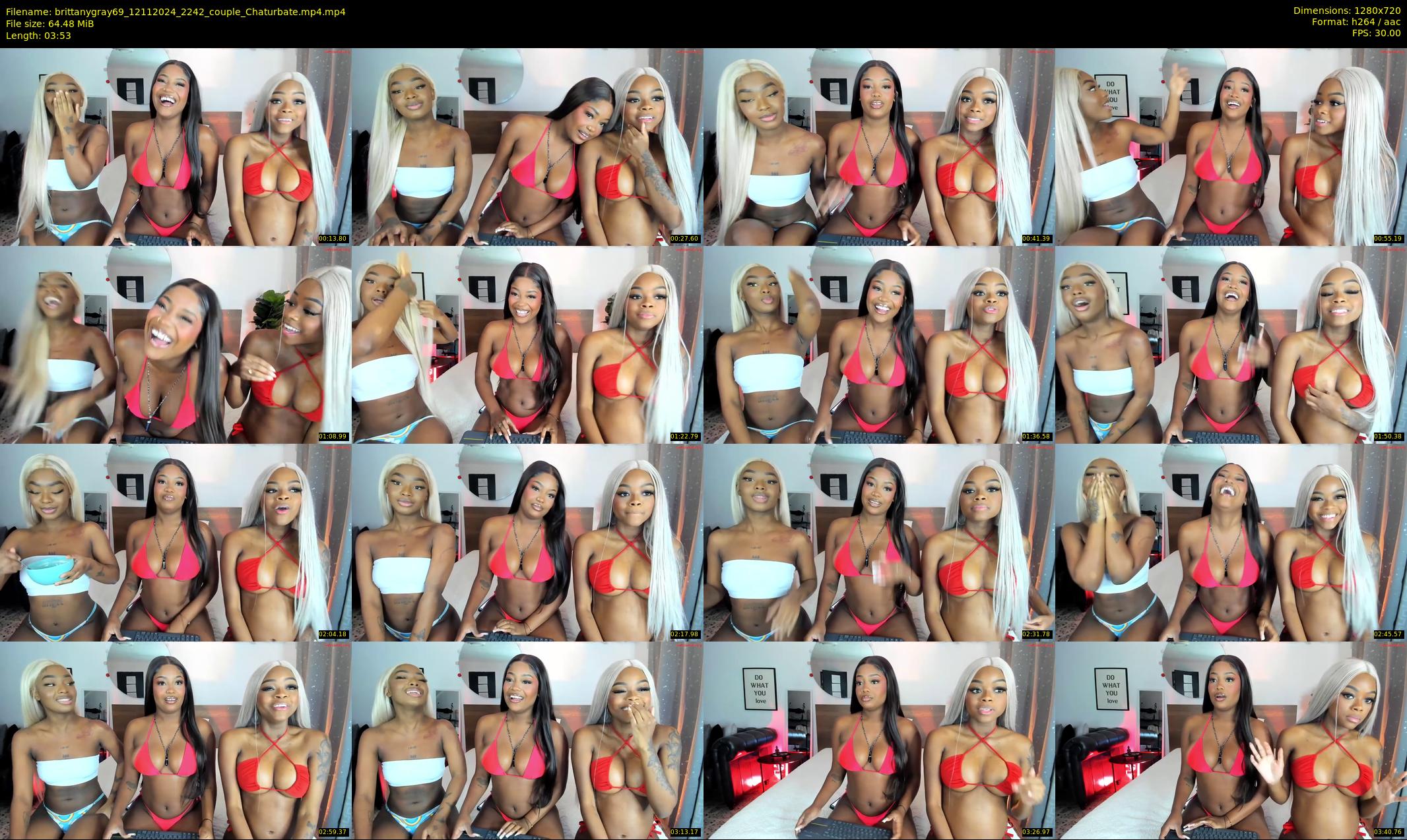 brittanygray69 — 4 minute Chaturbate female cam show recording, 720p, Nov 12, 2024