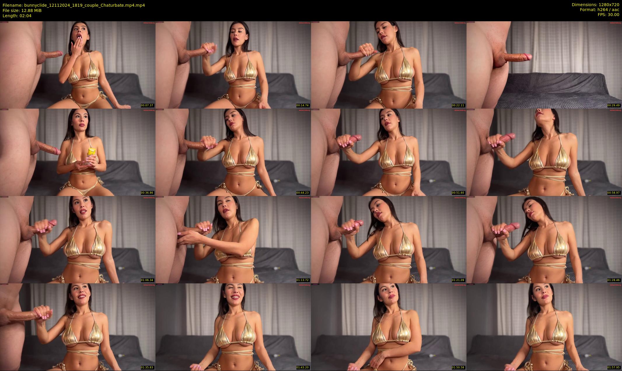 bunnyclide — 3 minute Chaturbate couple cam show recording, 720p, Nov 12, 2024