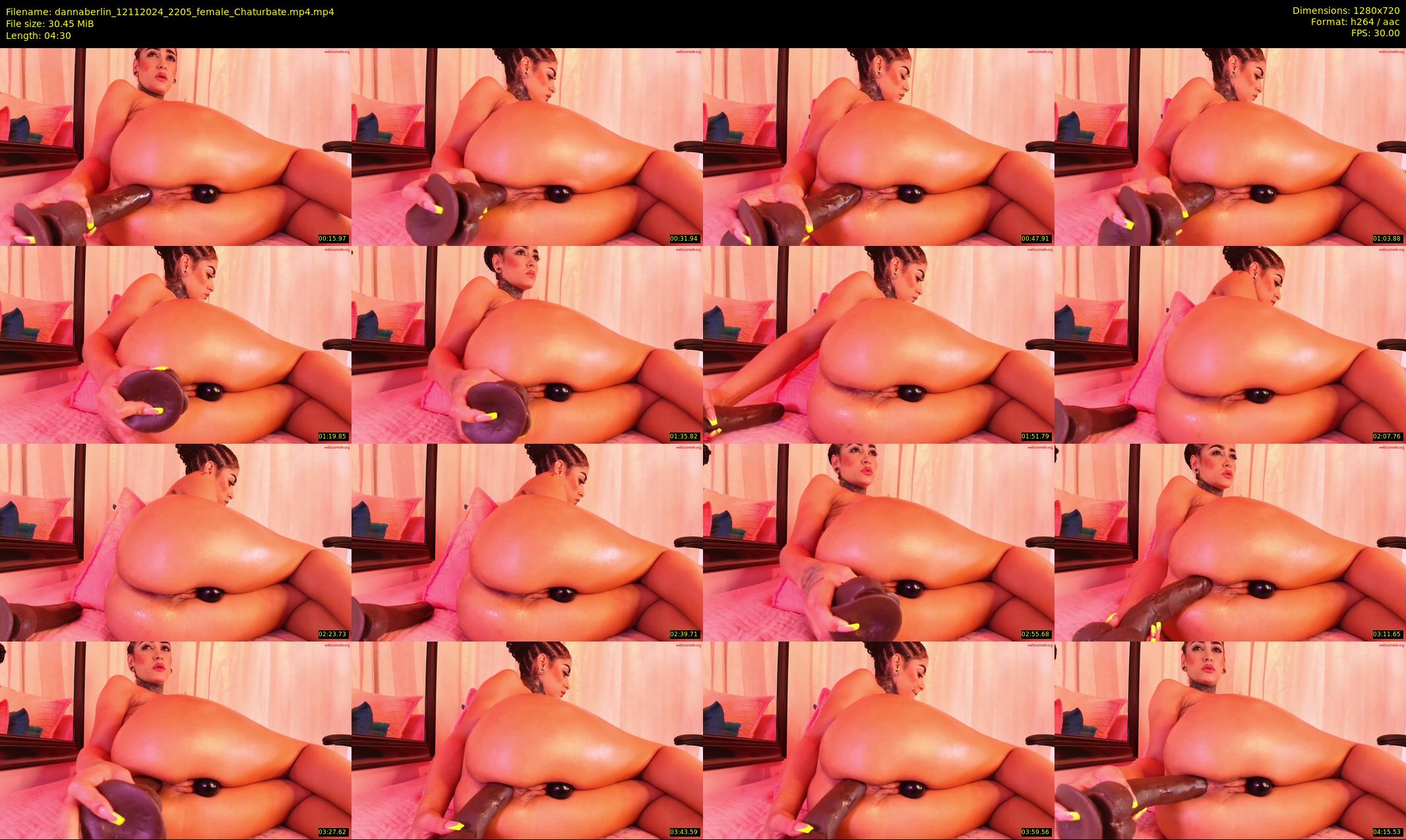 dannaberlin — 5 minute Chaturbate female cam show recording, 720p, Nov 12, 2024