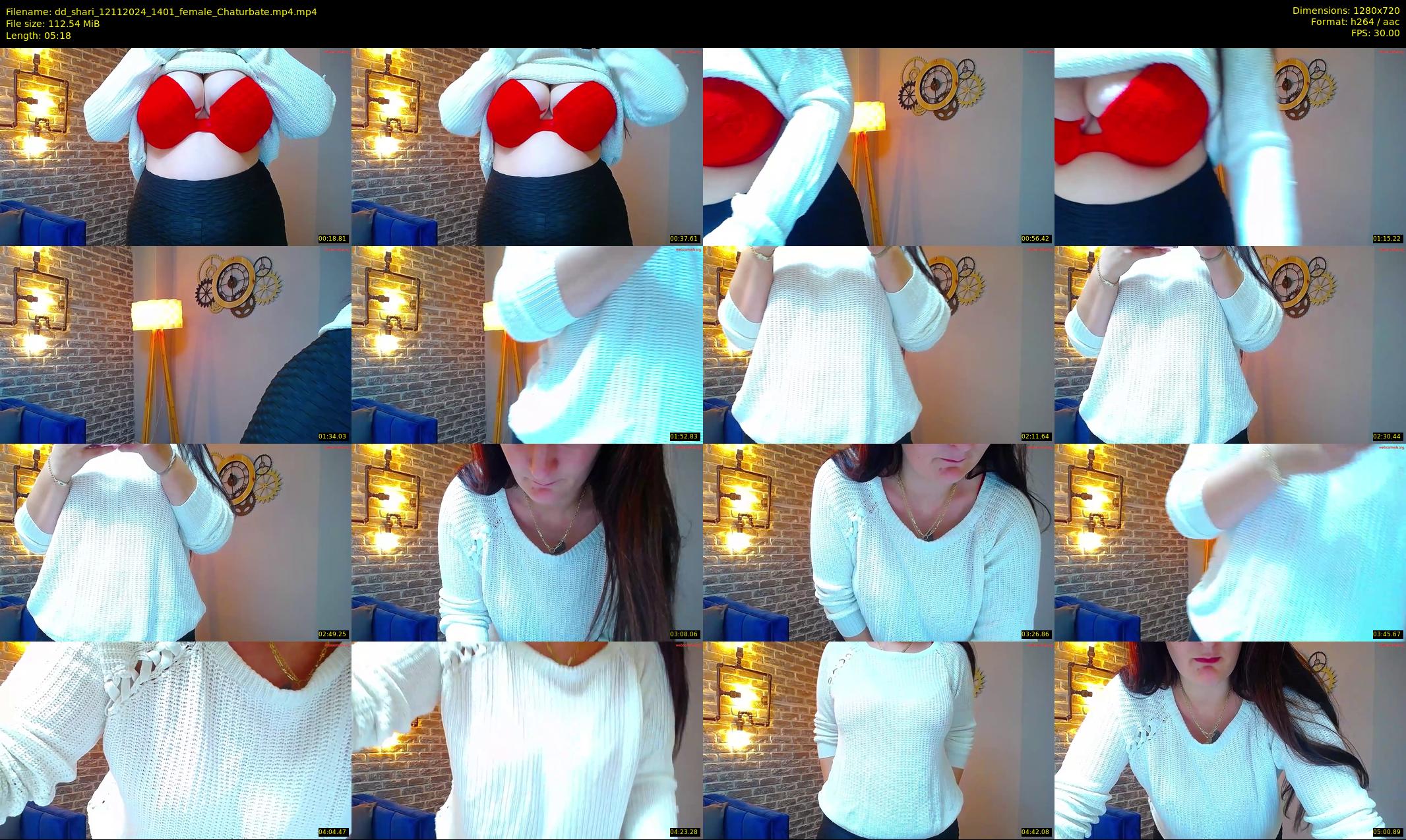 dd_shari — 6 minute Chaturbate female cam show recording, 720p, Nov 12, 2024