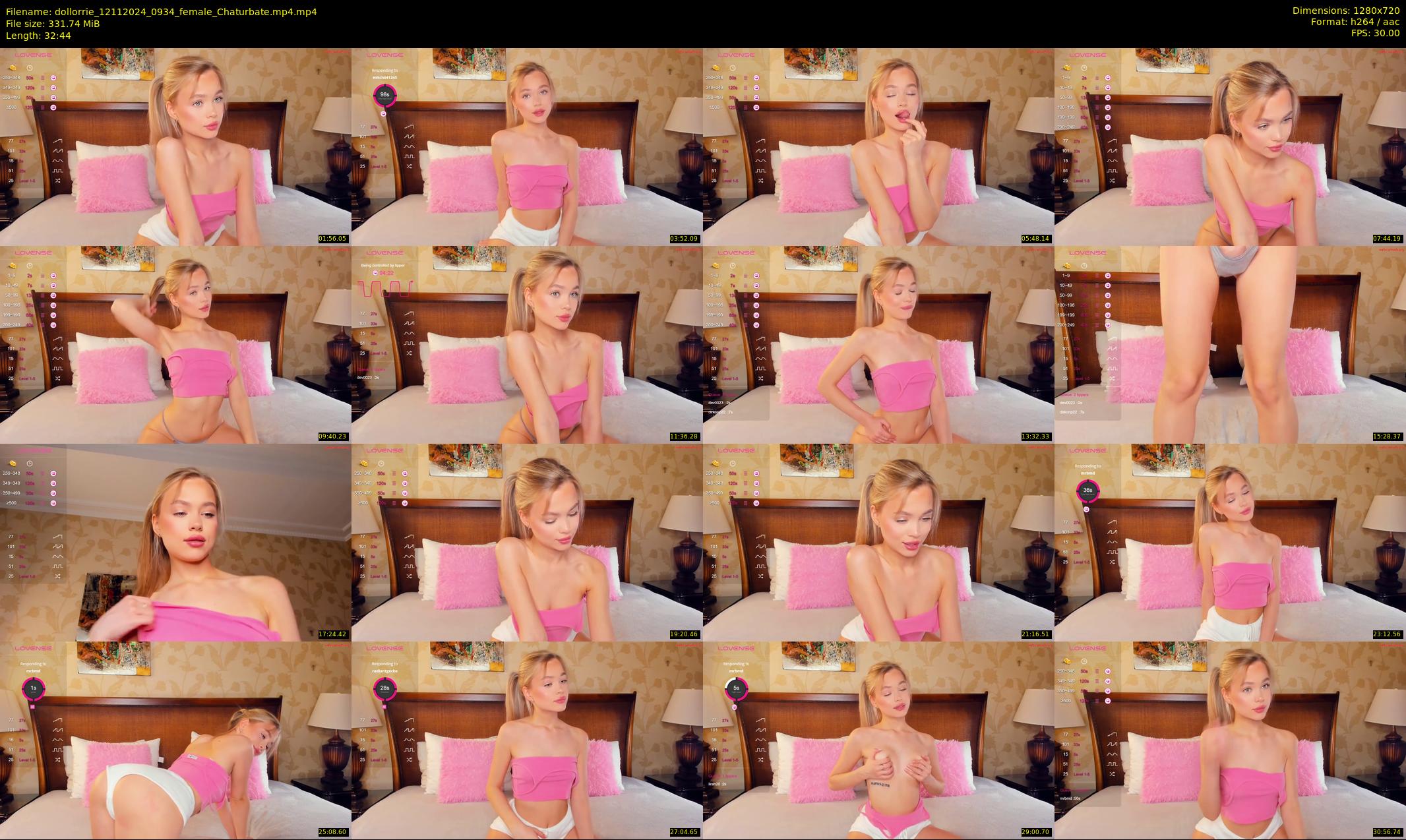 dollorrie — 33 minute Chaturbate couple cam show recording, 720p, Nov 12, 2024