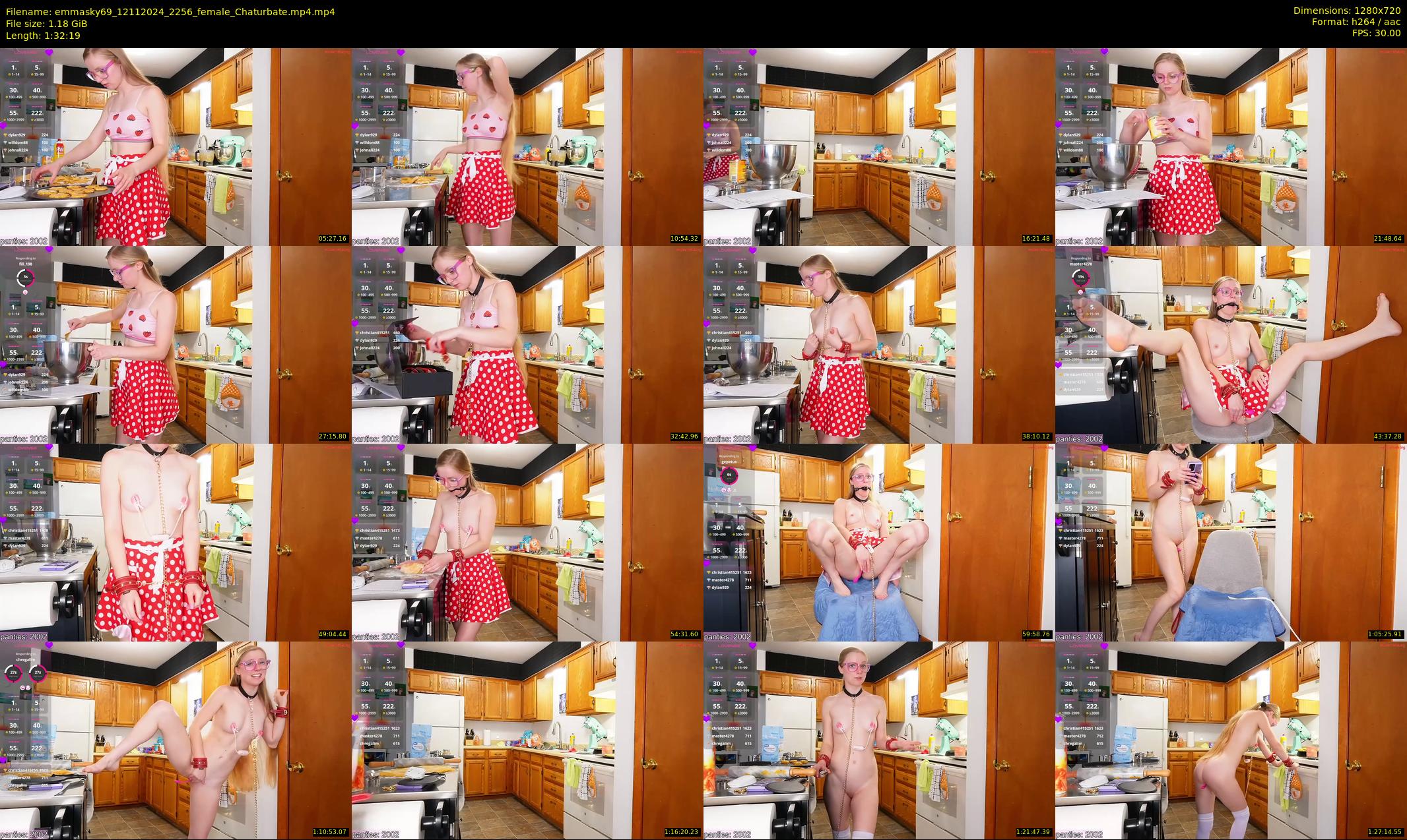 emmasky69 — 93 minute Chaturbate female cam show recording, 720p, Nov 12, 2024