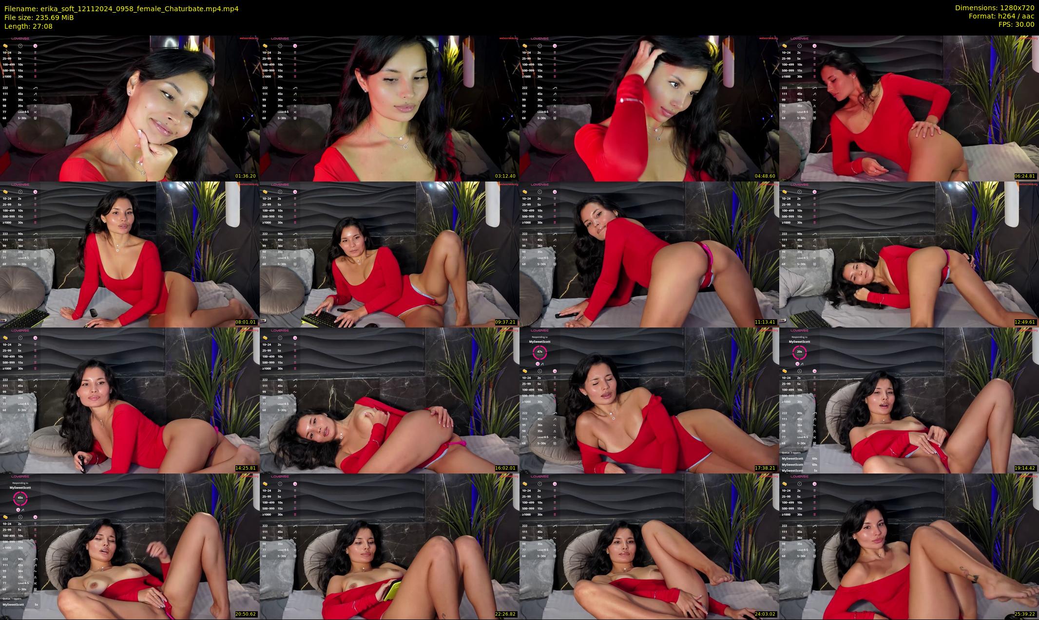 erika_soft — 28 minute Chaturbate female cam show recording, 720p, Nov 12, 2024