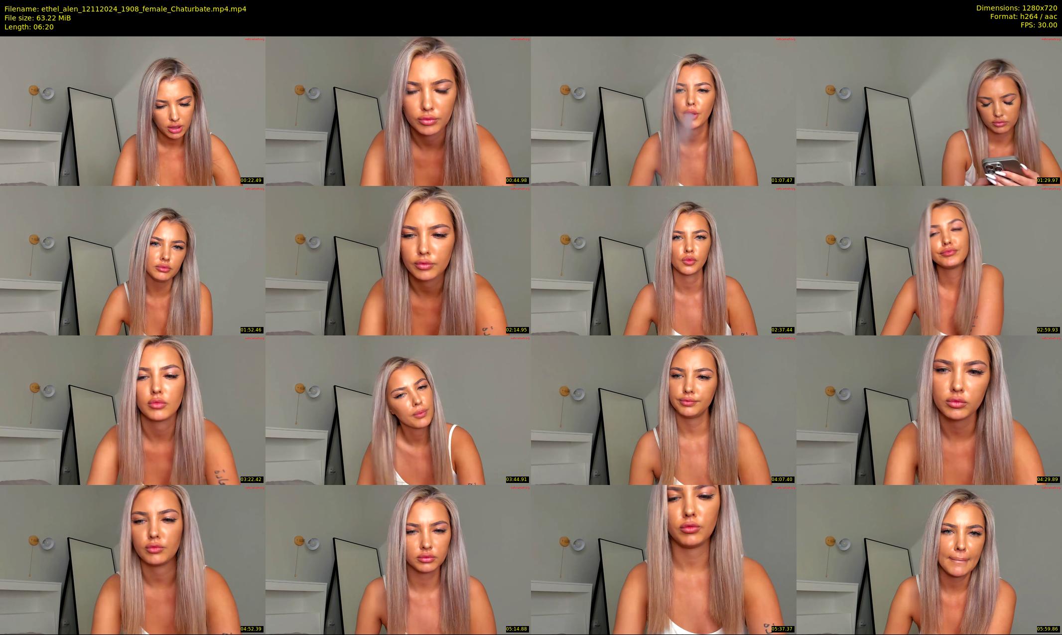 ethel_alen — 7 minute Chaturbate female cam show recording, 720p, Nov 12, 2024