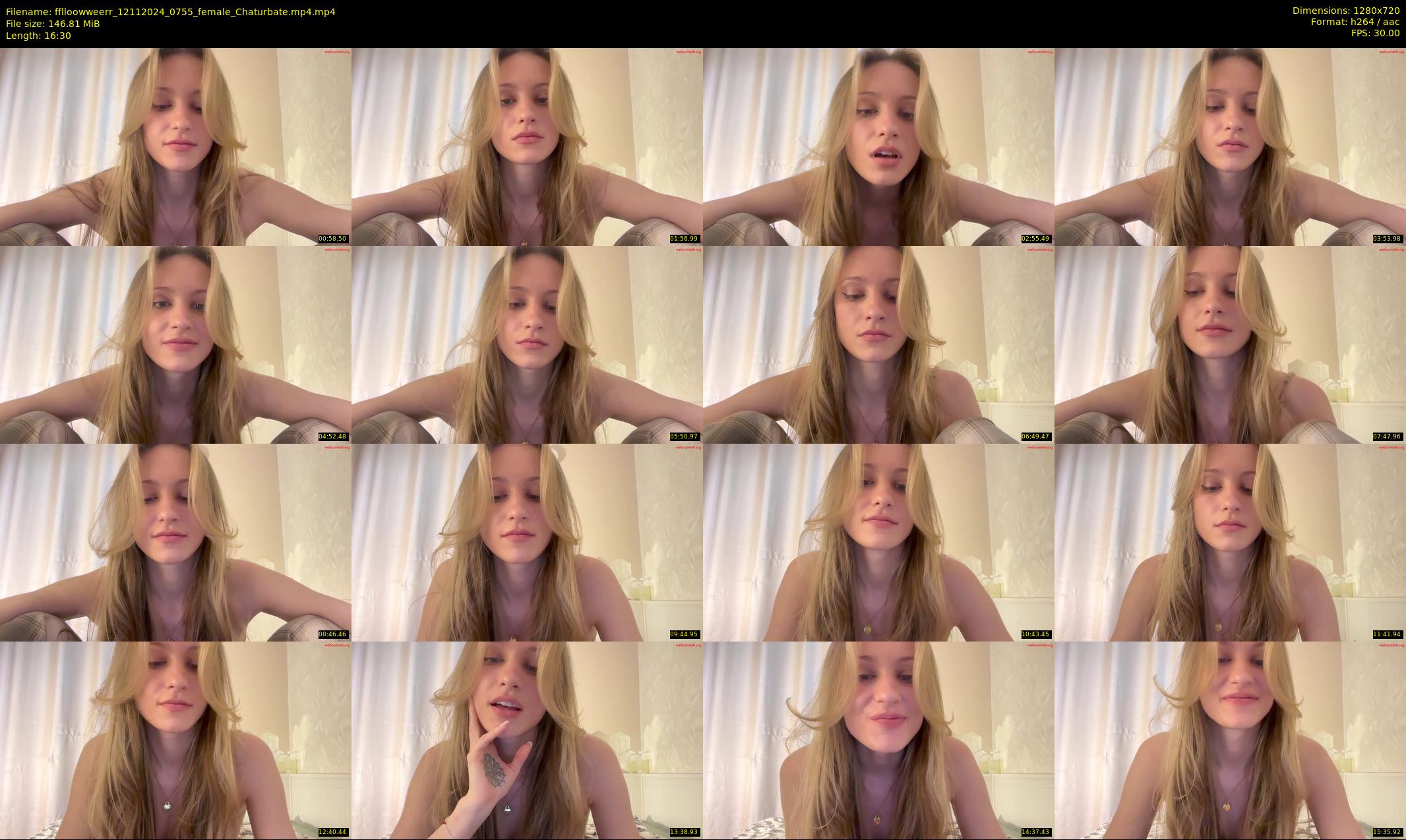 fflloowweerr — 17 minute Chaturbate couple cam show recording, 720p, Nov 12, 2024