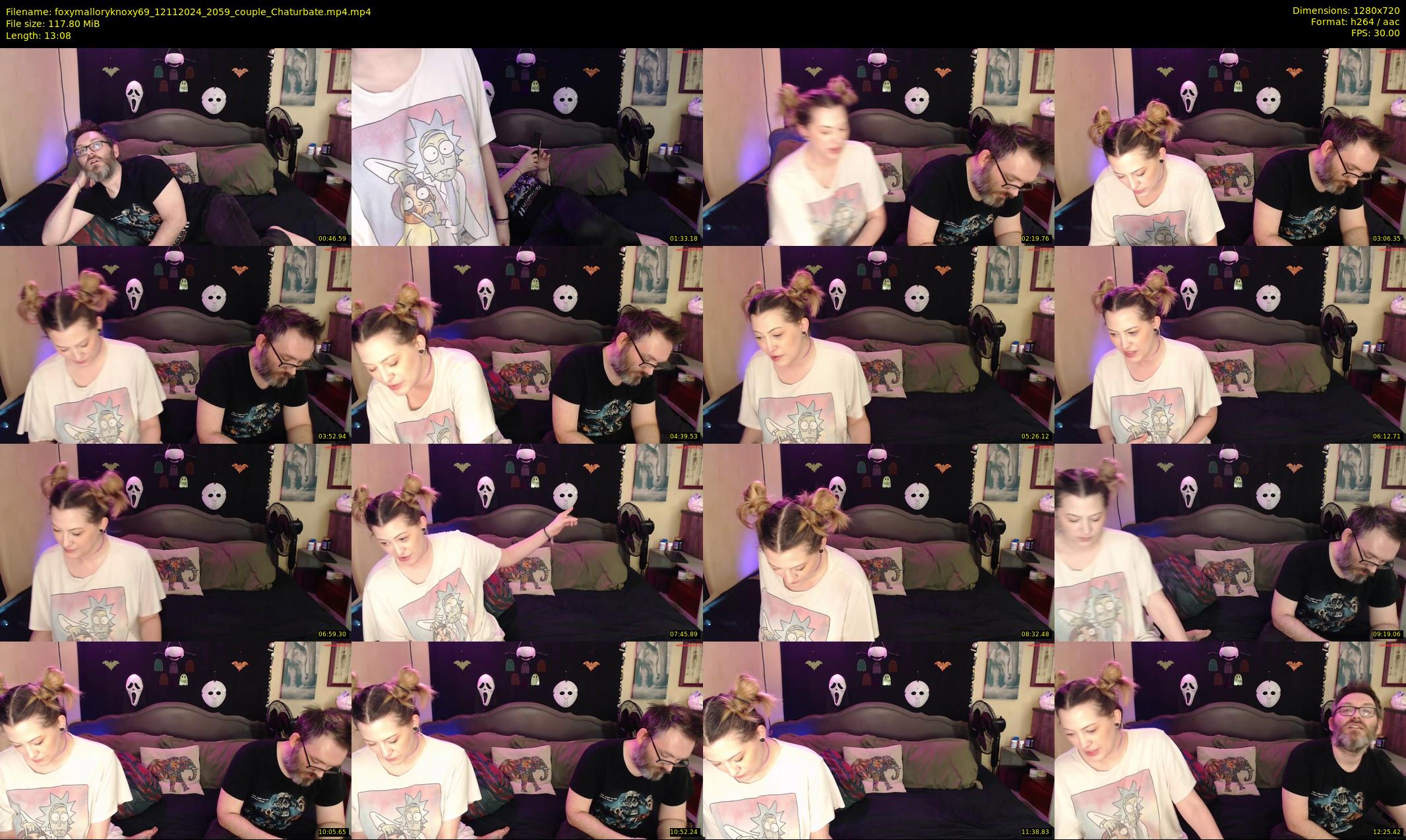 foxymalloryknoxy69 — 14 minute Chaturbate couple cam show recording, 720p, Nov 12, 2024