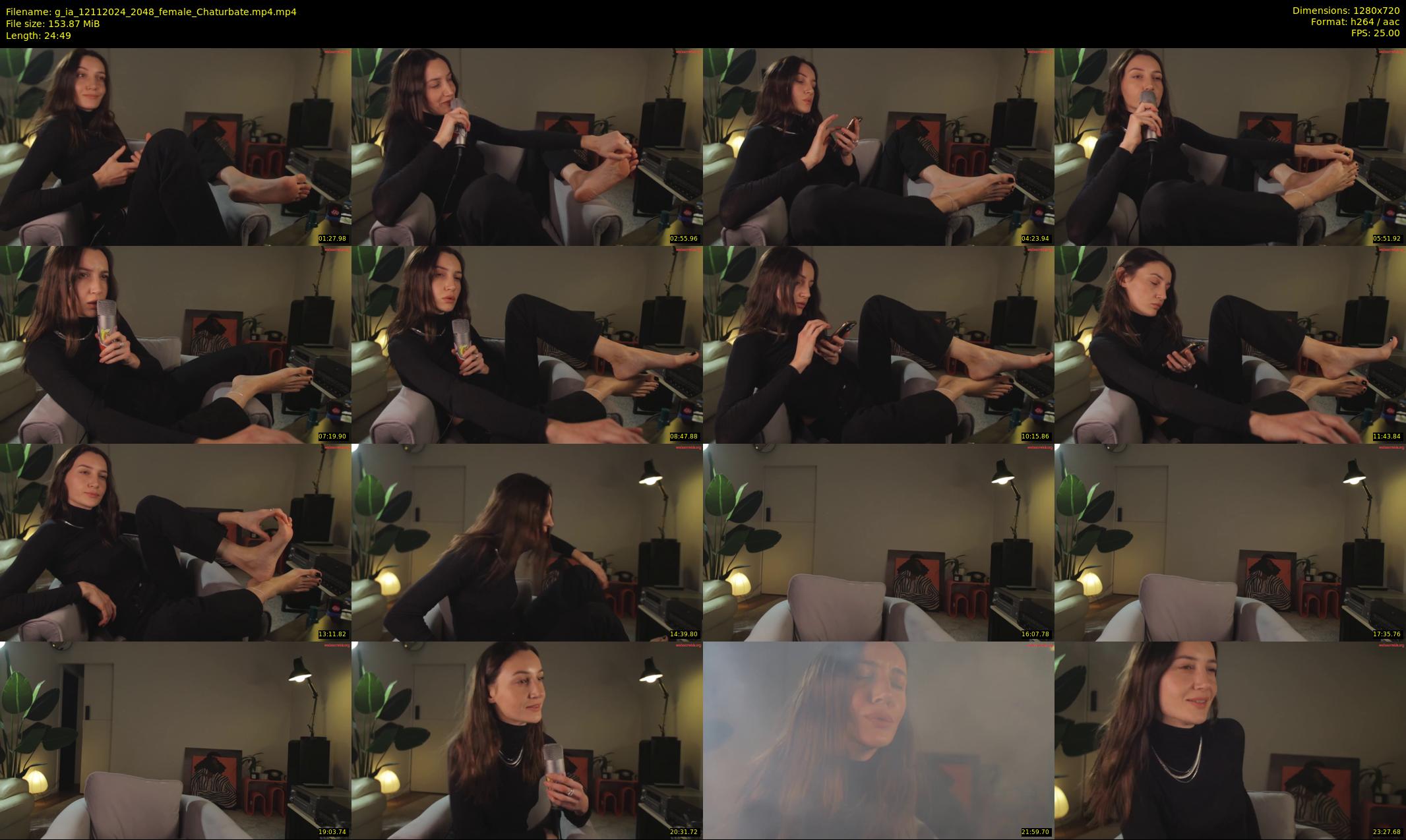 g_ia — 25 minute Chaturbate female cam show recording, 720p, Nov 12, 2024