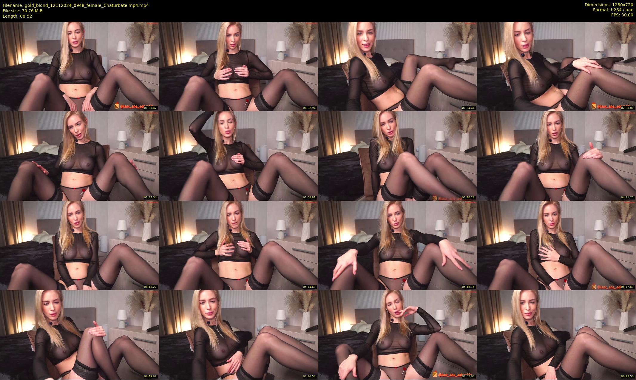 gold_blond — 9 minute Chaturbate female cam show recording, 720p, Nov 12, 2024
