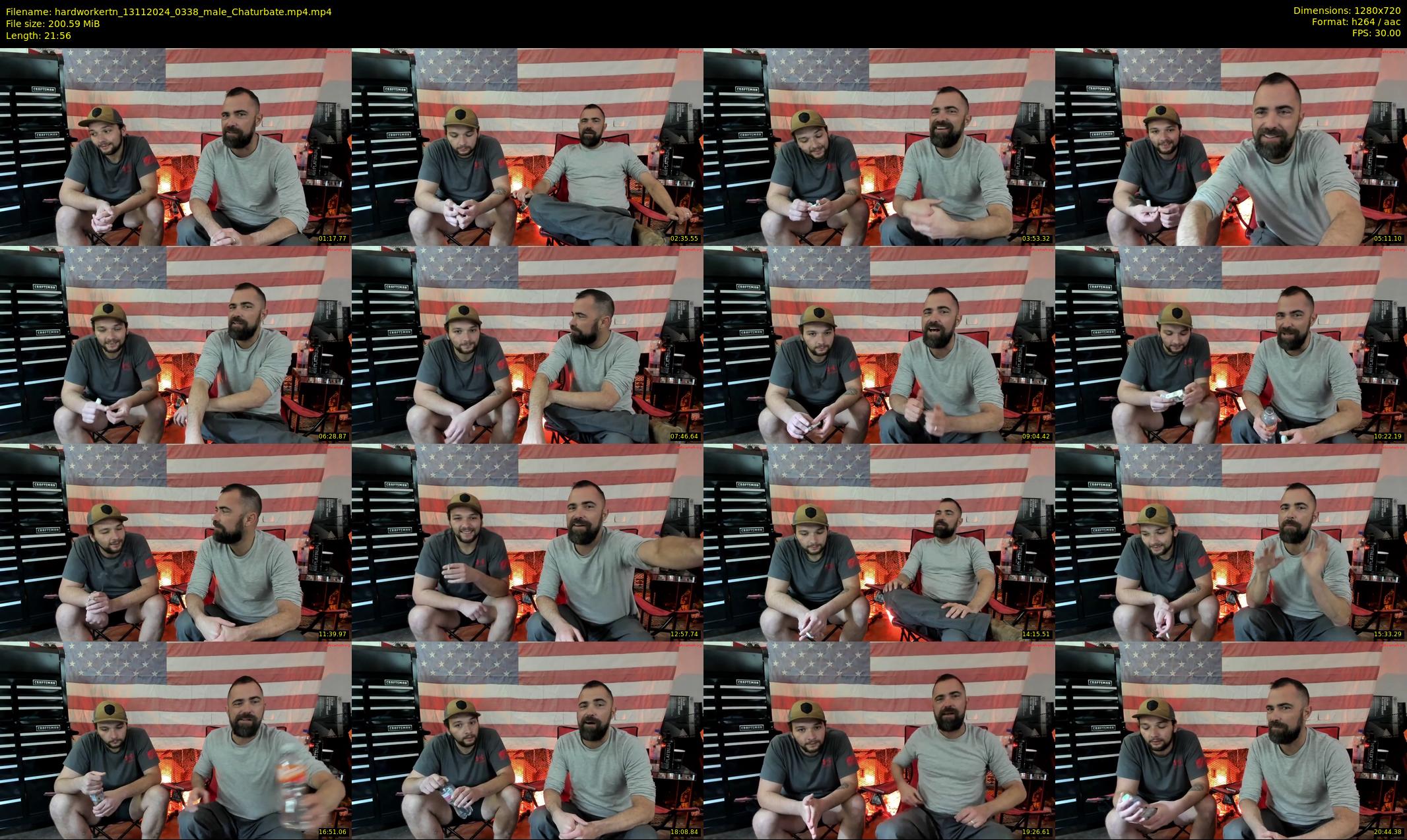 hardworkertn — 22 minute Chaturbate male cam show recording, 720p, Nov 13, 2024
