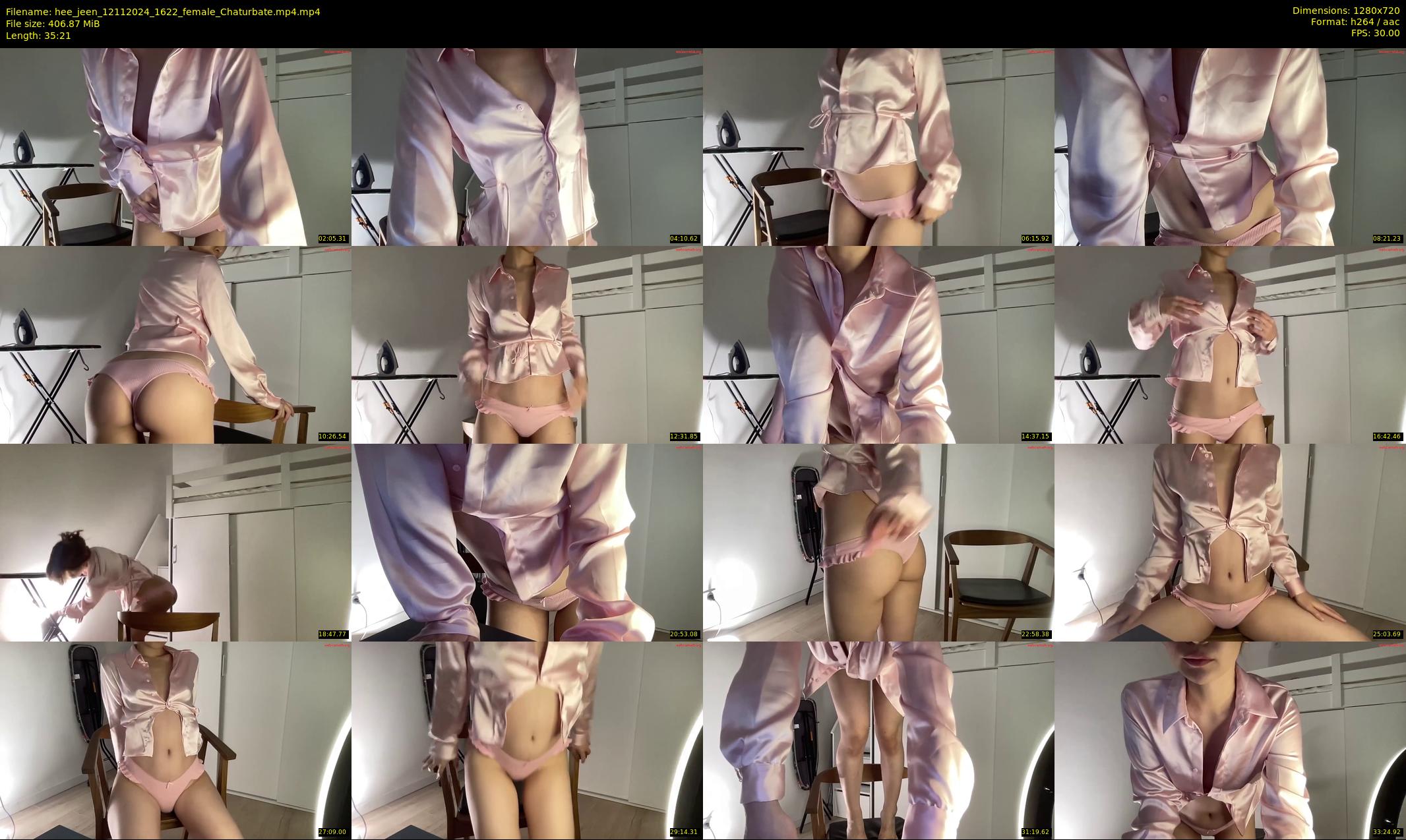 hee_jeen — 36 minute Chaturbate female cam show recording, 720p, Nov 12, 2024