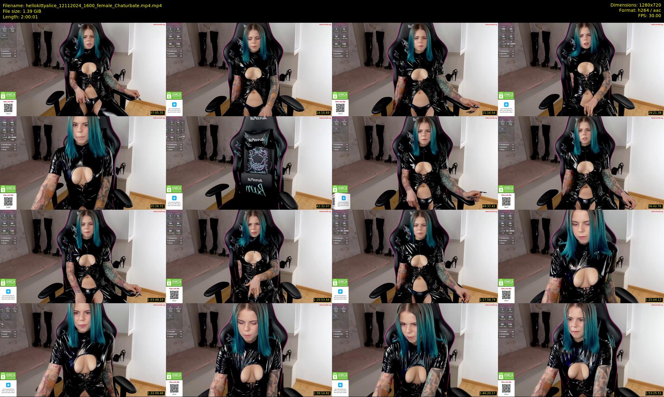 hellokittyalice — 121 minute Chaturbate female cam show recording, 720p, Nov 12, 2024