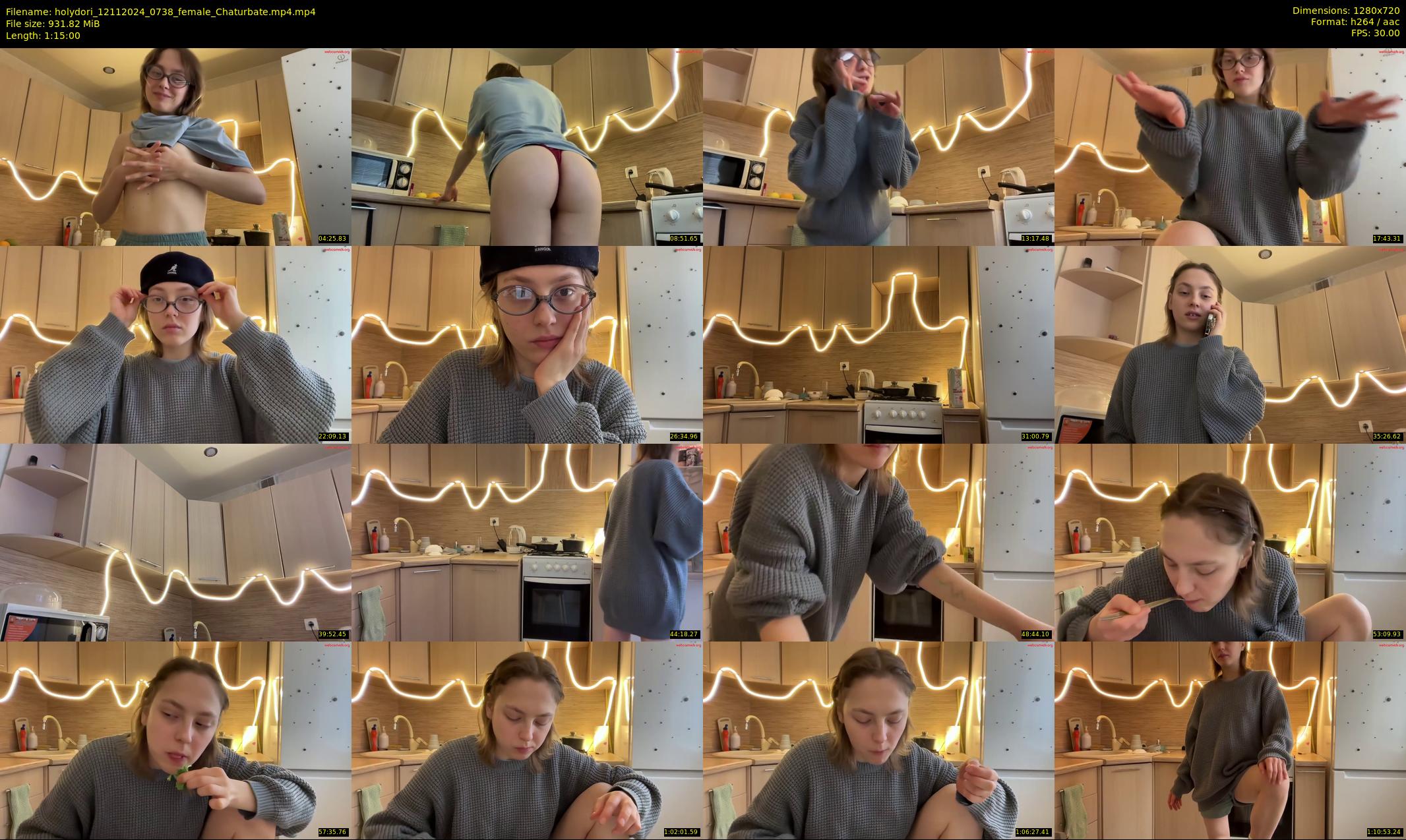 holydori — 75 minute Chaturbate female cam show recording, 720p, Nov 12, 2024